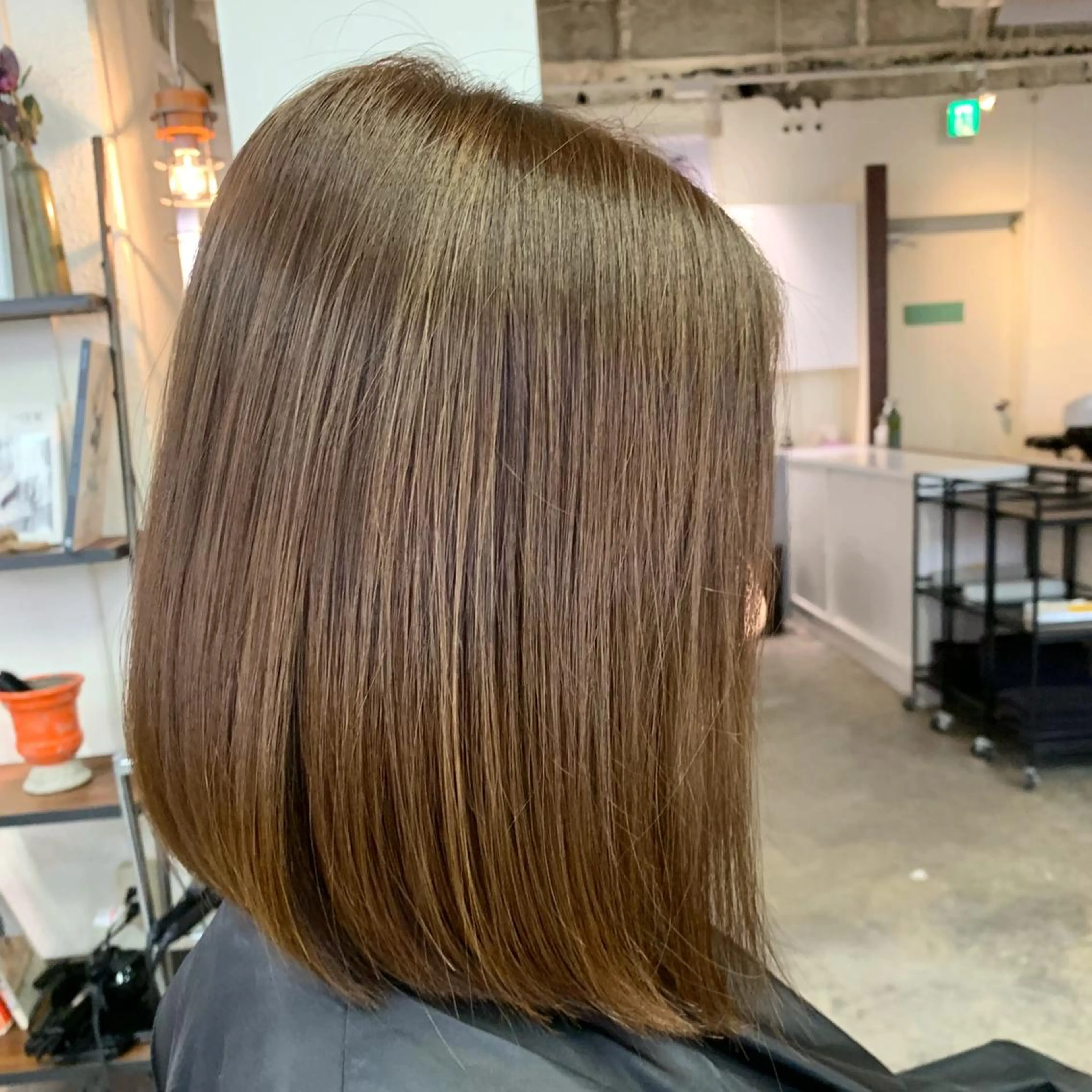 ミディアム カラー LEB所属・下河 宗太のヘアスタイル