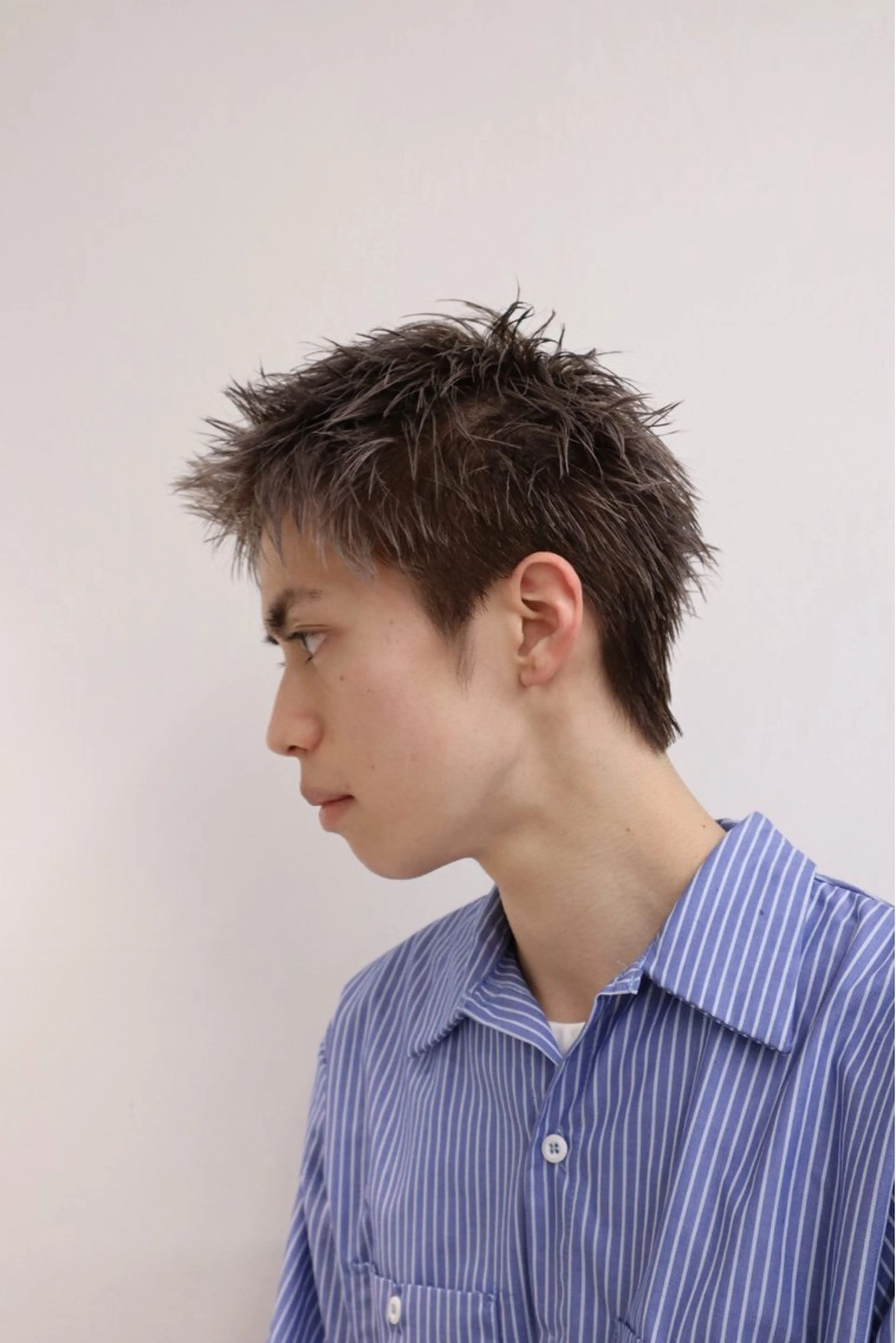 ショート メンズ カット トリートメント ヘアセット メンズ特化   西野 晴紀のヘアスタイル