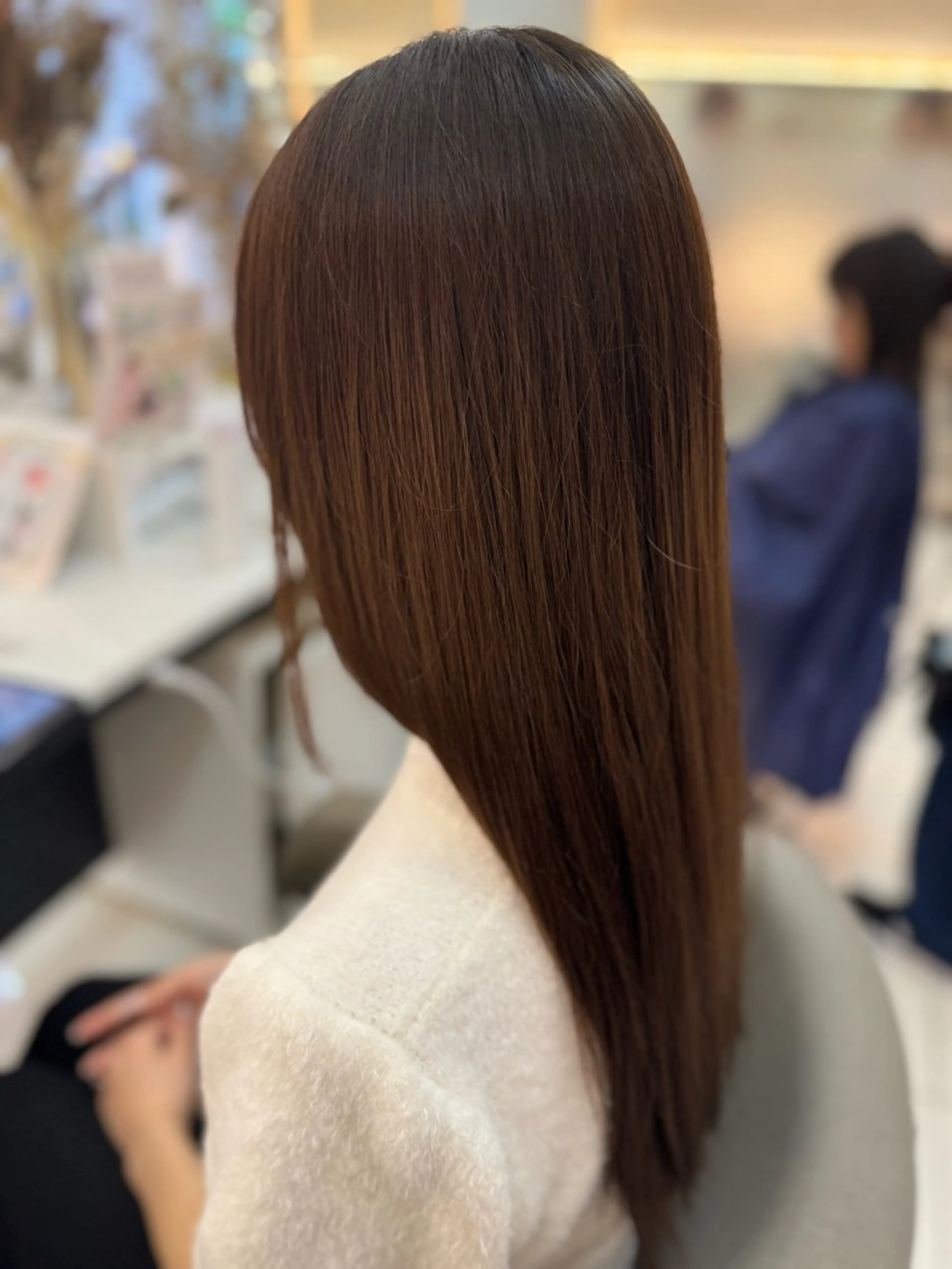 カット＋ケアカラー＋5STEPトリートメントの写真