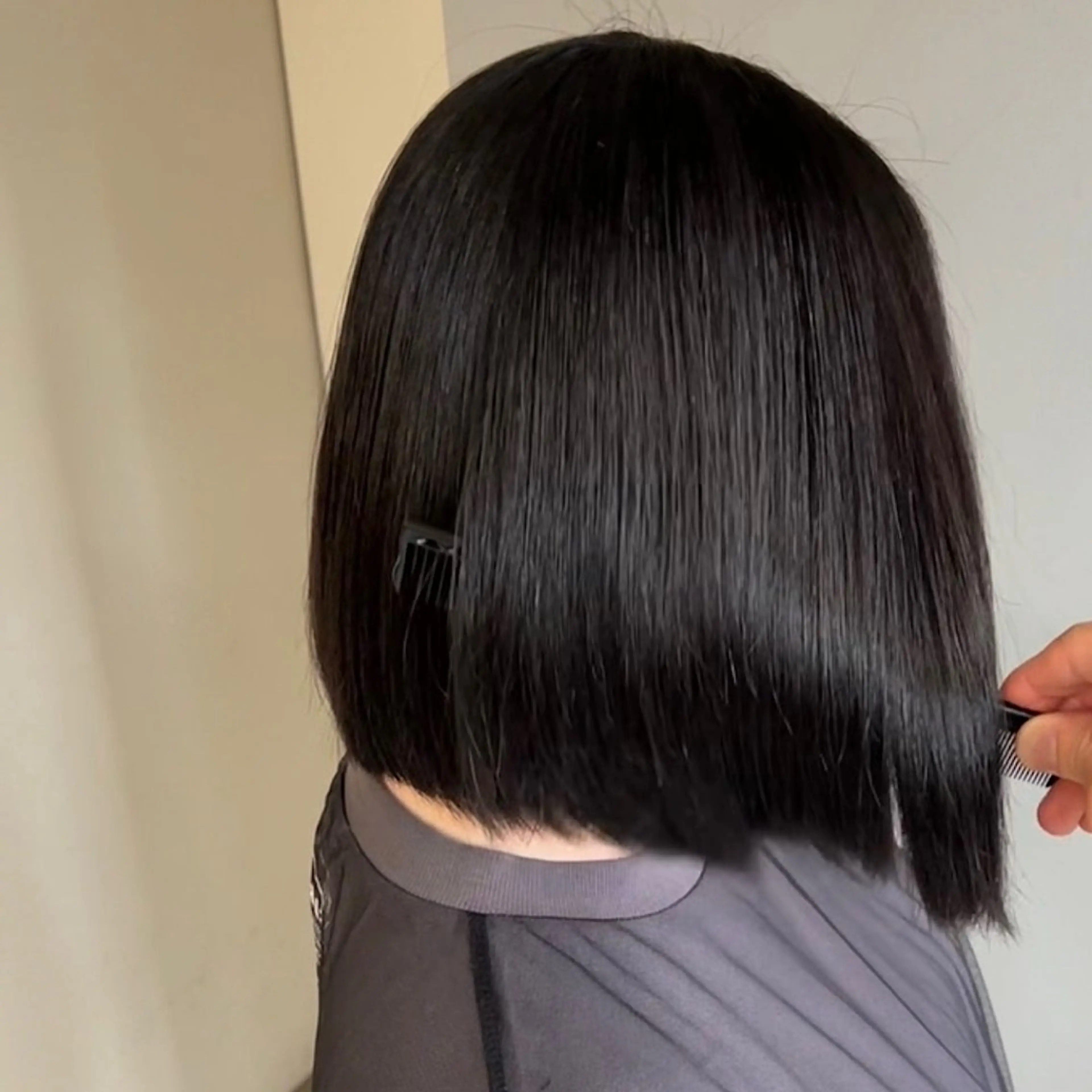 ショート カラー カット 縮毛矯正 HAIR&MAKE.sia所属・心斎橋ボブ 好原良真のヘアスタイル