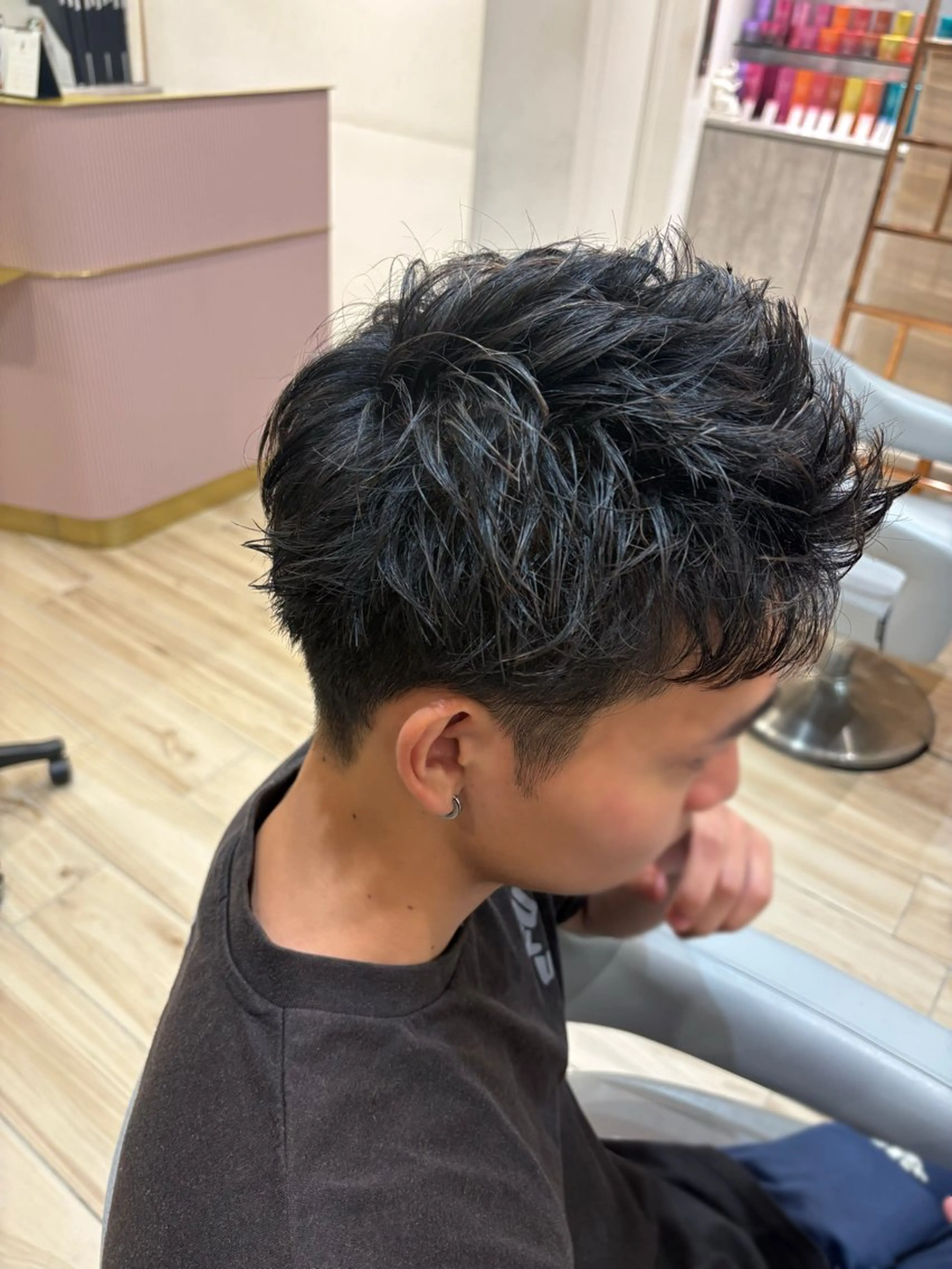 メンズ スパイキーショート ひな /鶴見BONECCAのヘアスタイル