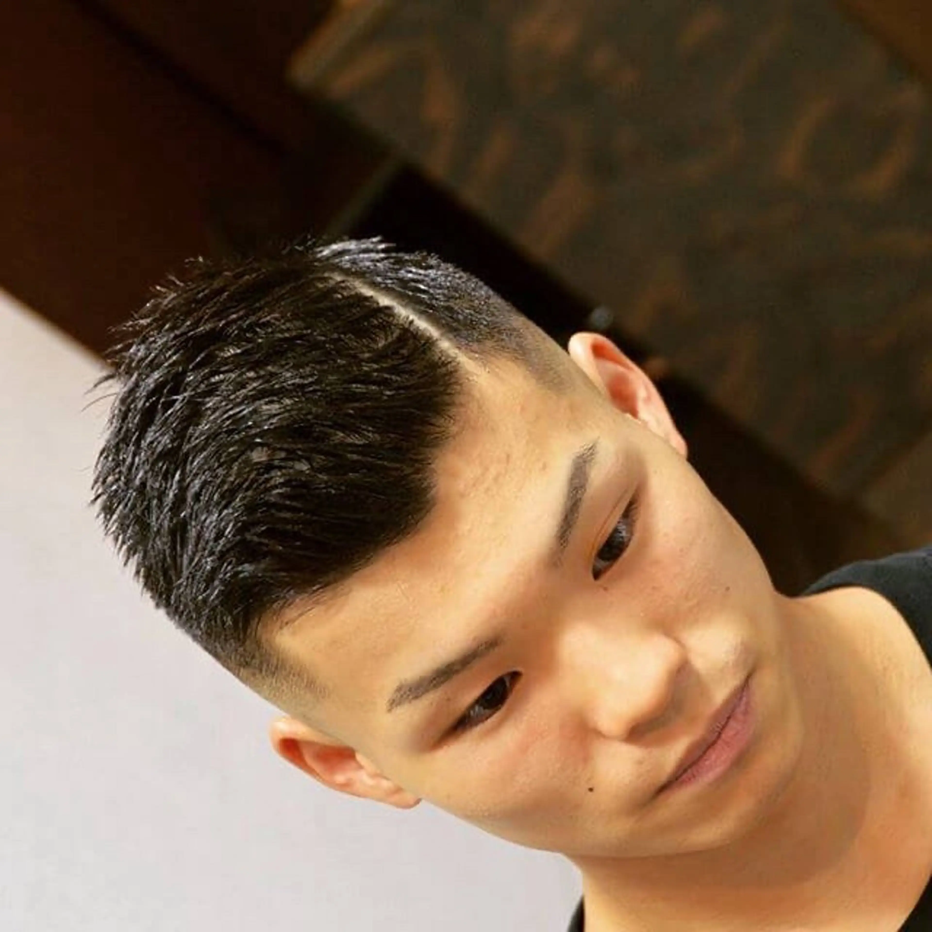 ショート 床屋のタナカ所属・上村 剛志のヘアスタイル