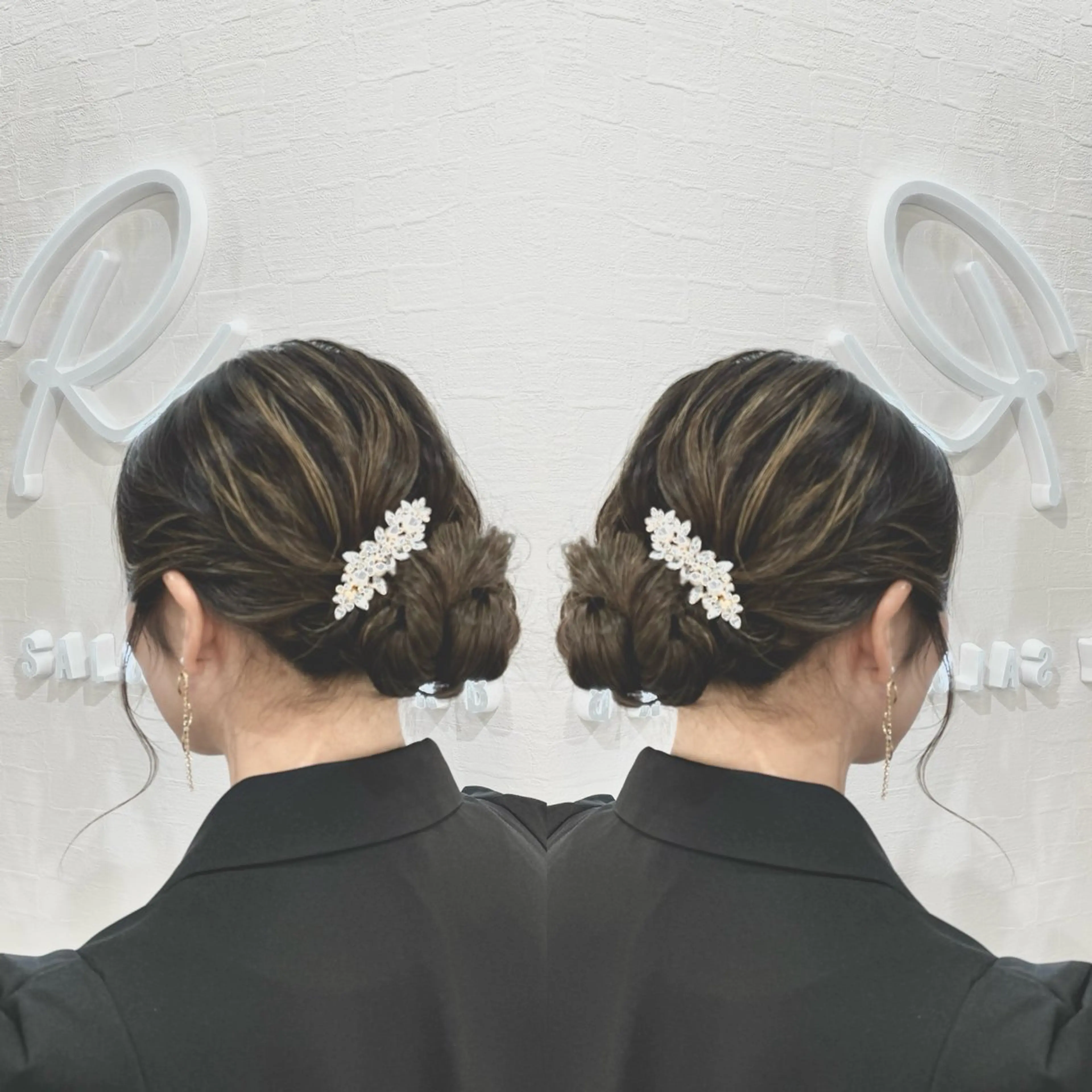 ヘアアレンジ 結婚式・ブライダル R Beauty大宮 🤍AIRA🤍のヘアスタイル