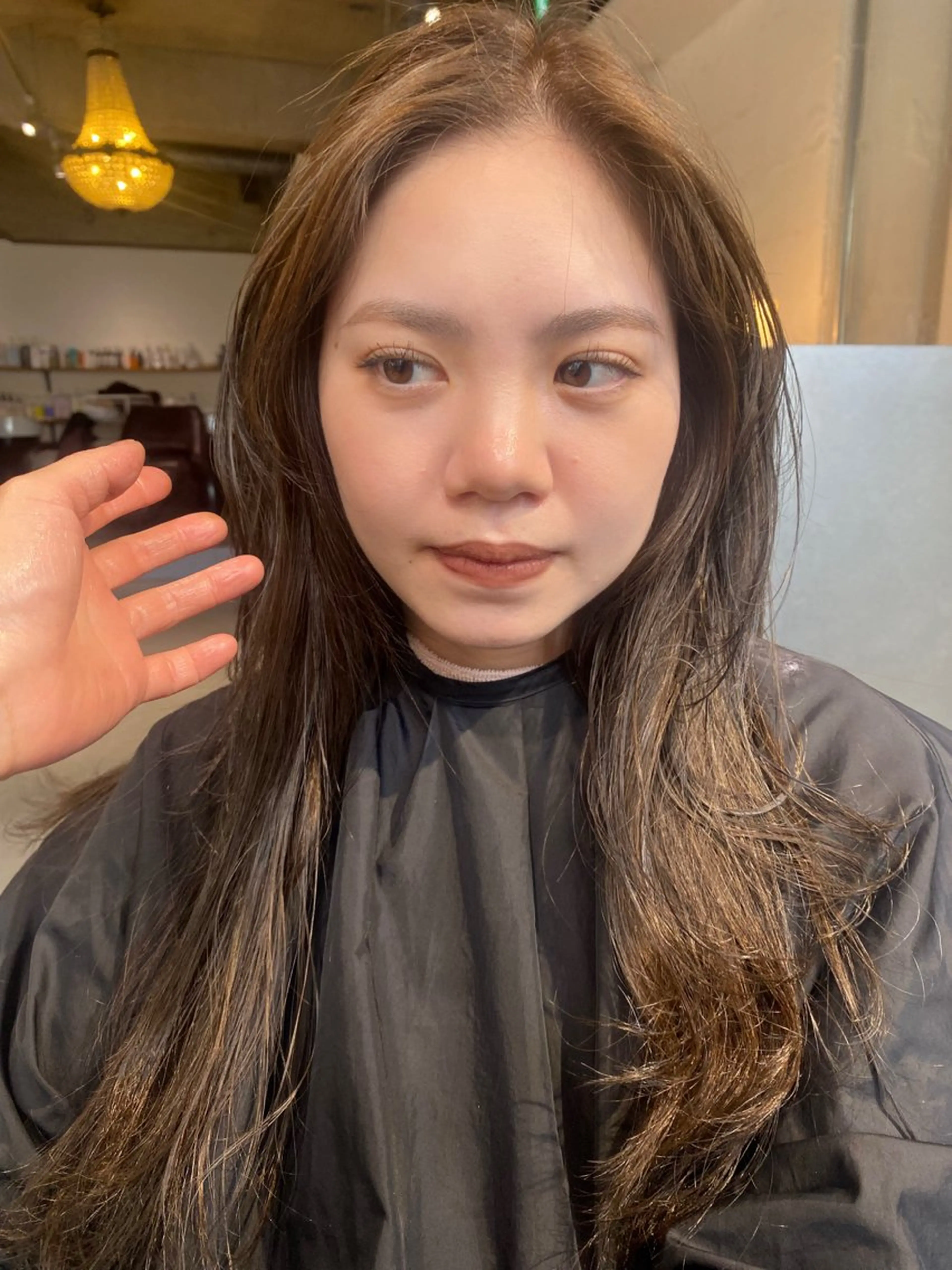 カット＋ハイライト＋トリートメント（超音波付き）の写真