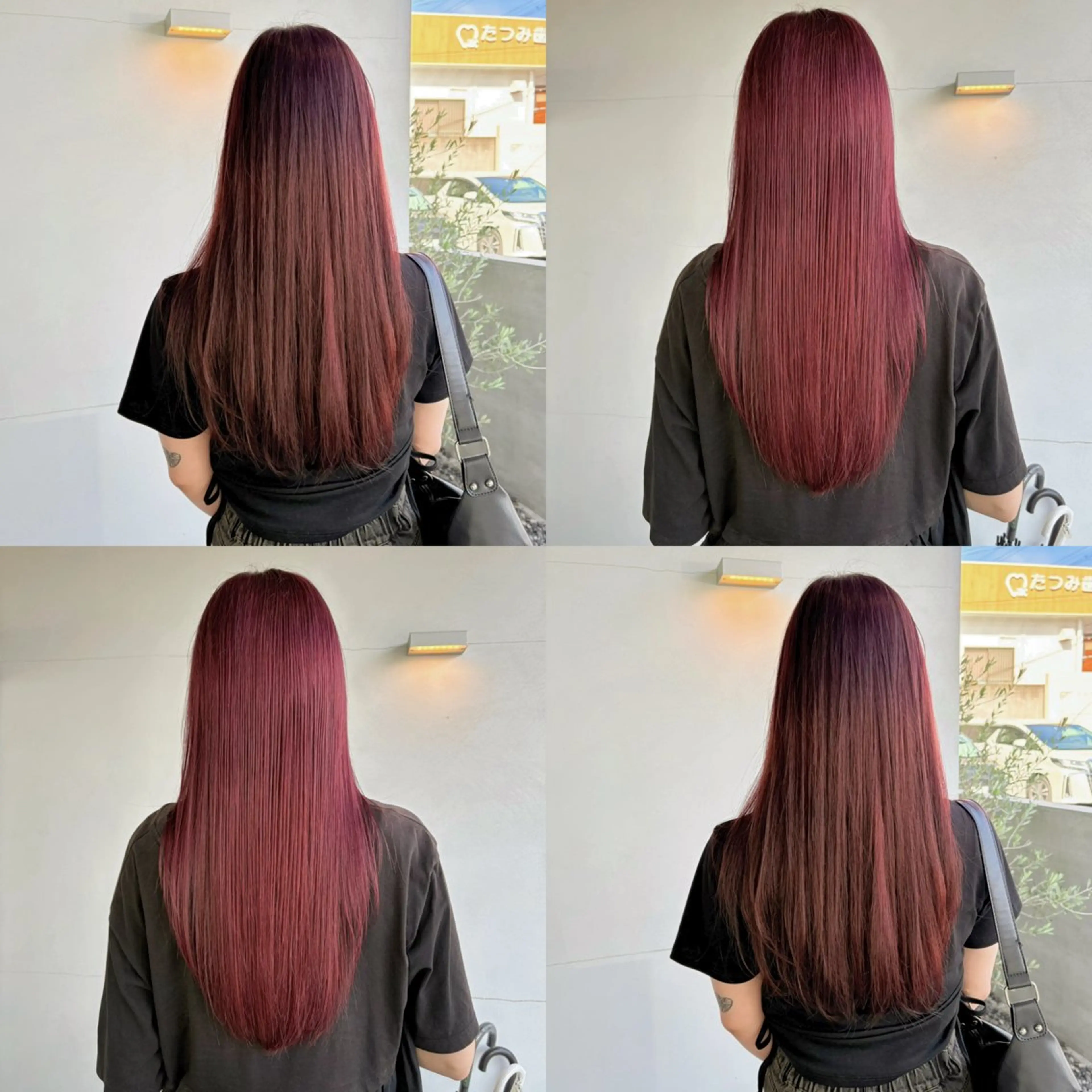 カラー ヘアカラー トリートメント 透明感/艶髪カラー/ 韓国/rinaのヘアスタイル