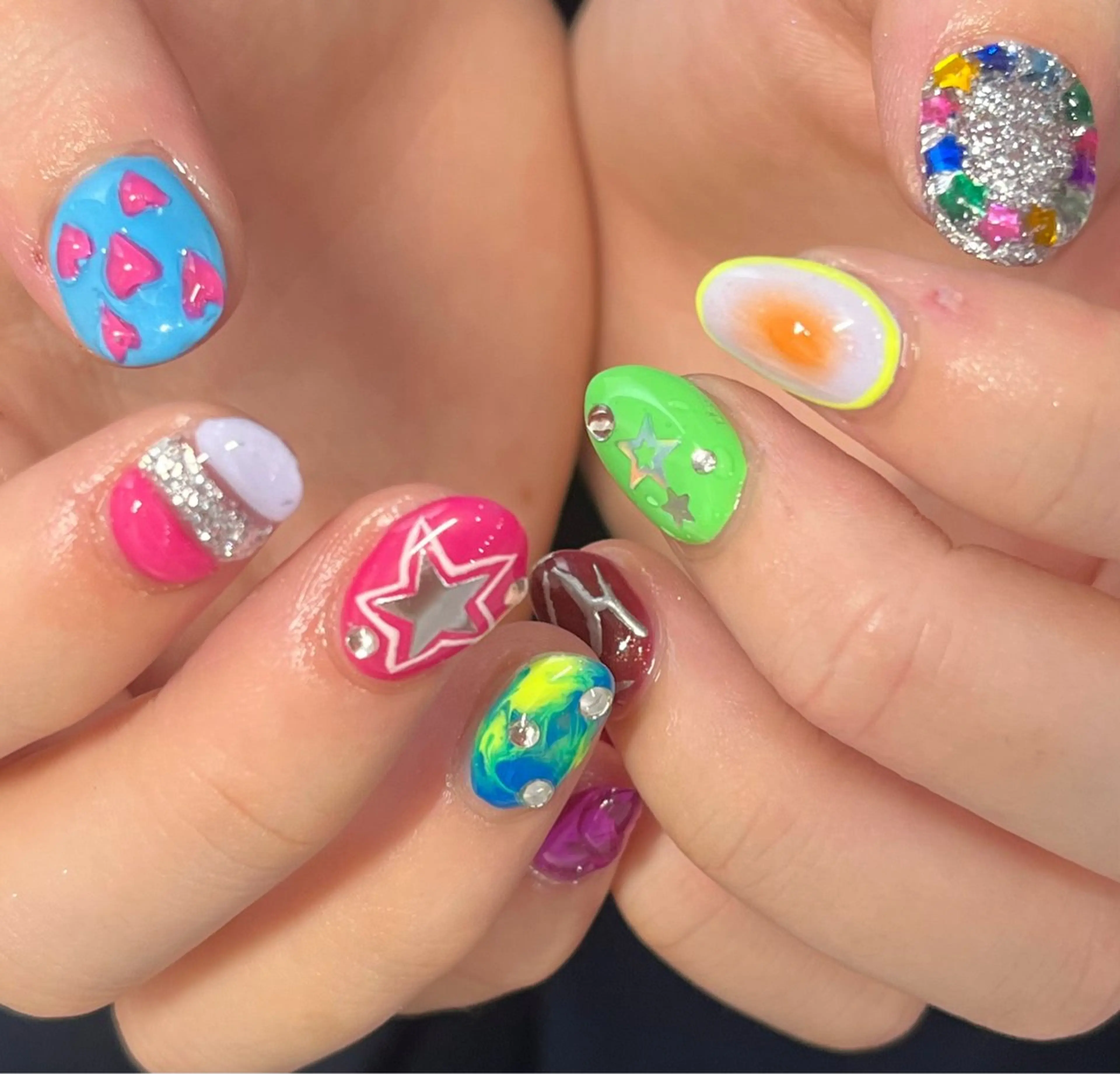 ネイル ハンドネイル ハンドケア NICOnail中野店所属・NICO nail ITOMI🎀のネイルデザイン