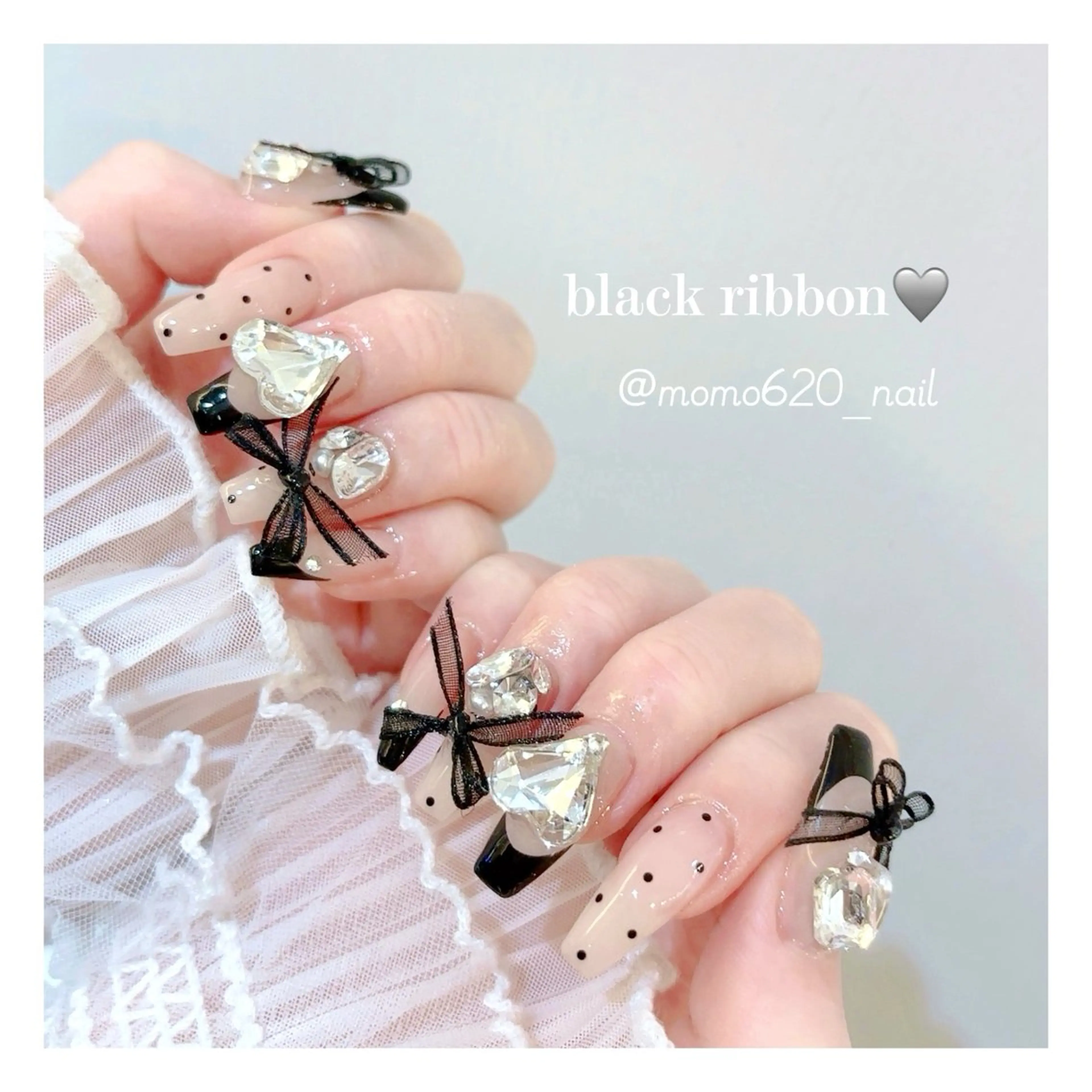 ネイル ドット ハンドネイル nailsalon moca 堀江店所属・moca堀江店 momokaのネイルデザイン