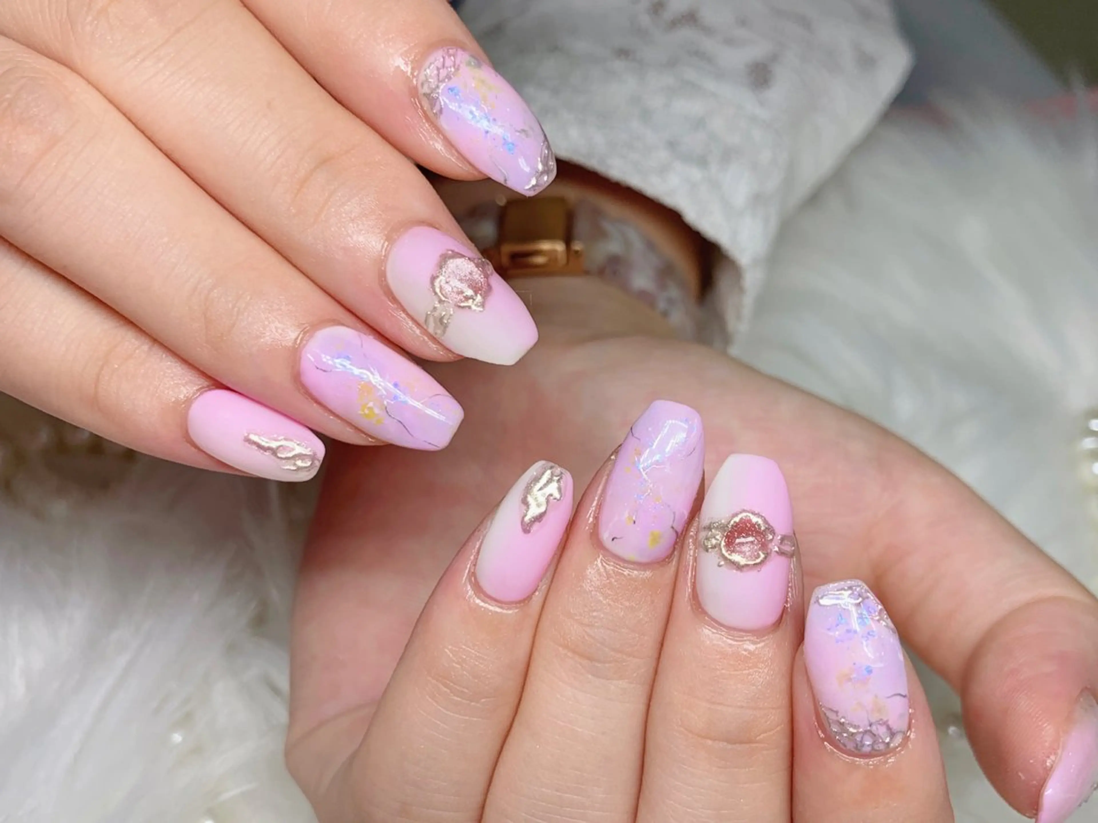 ミディアム H'ami nail salon所属・ハミネイルサロン ハナのネイルデザイン