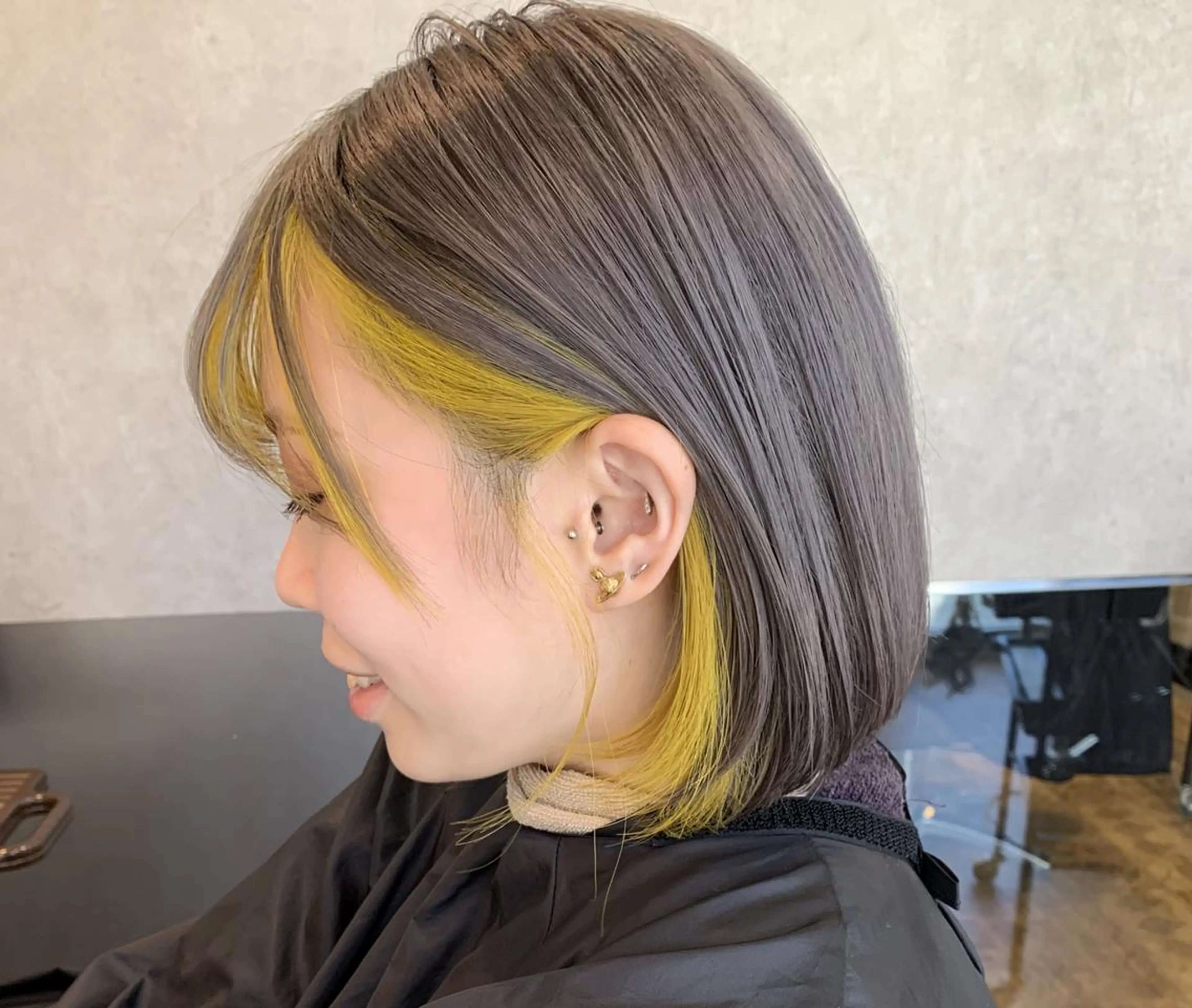カラー ロング 西中エリアNo.1✨ 髪質改善ラビマーニのヘアスタイル