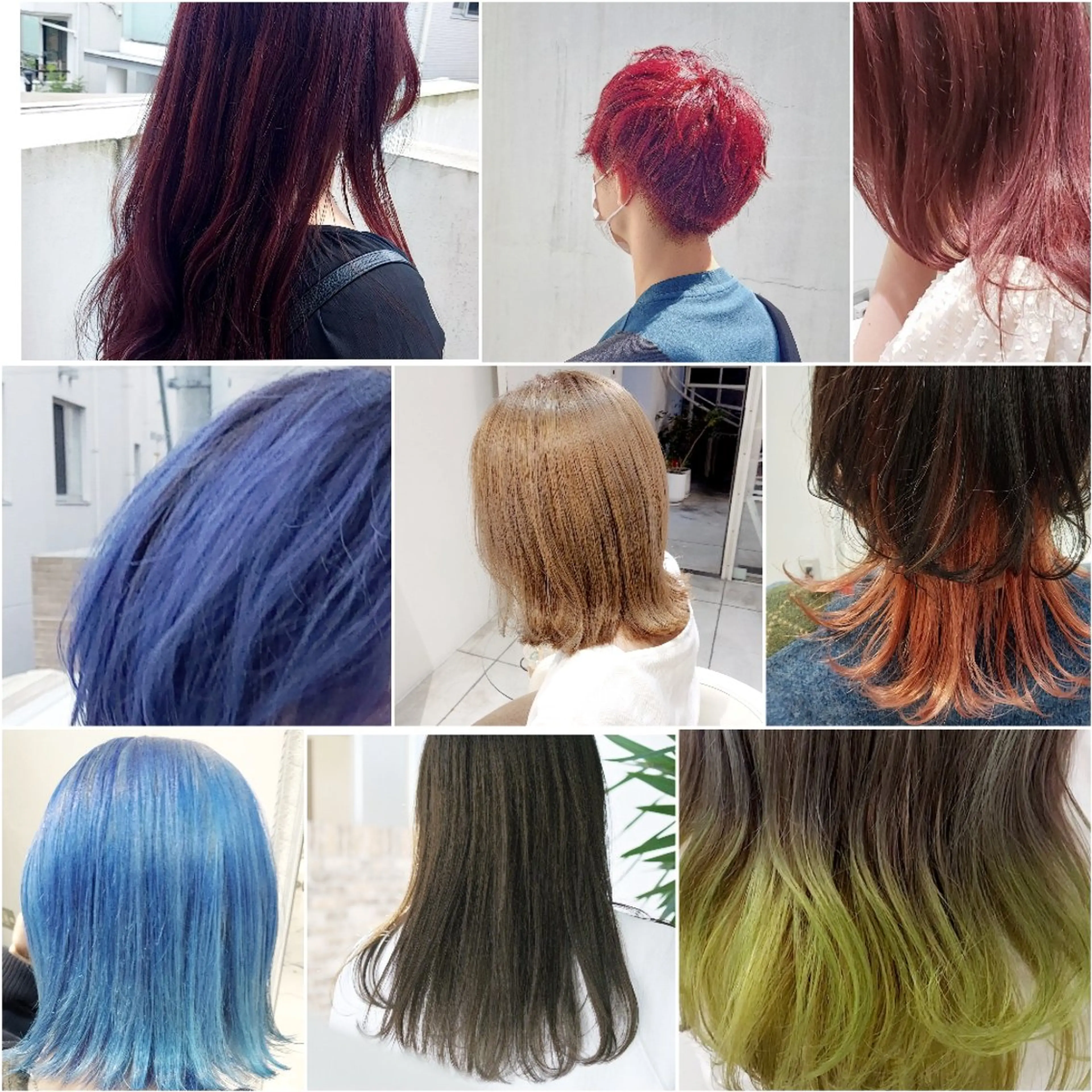 カラー ブリーチ 樋口 千尋のヘアスタイル
