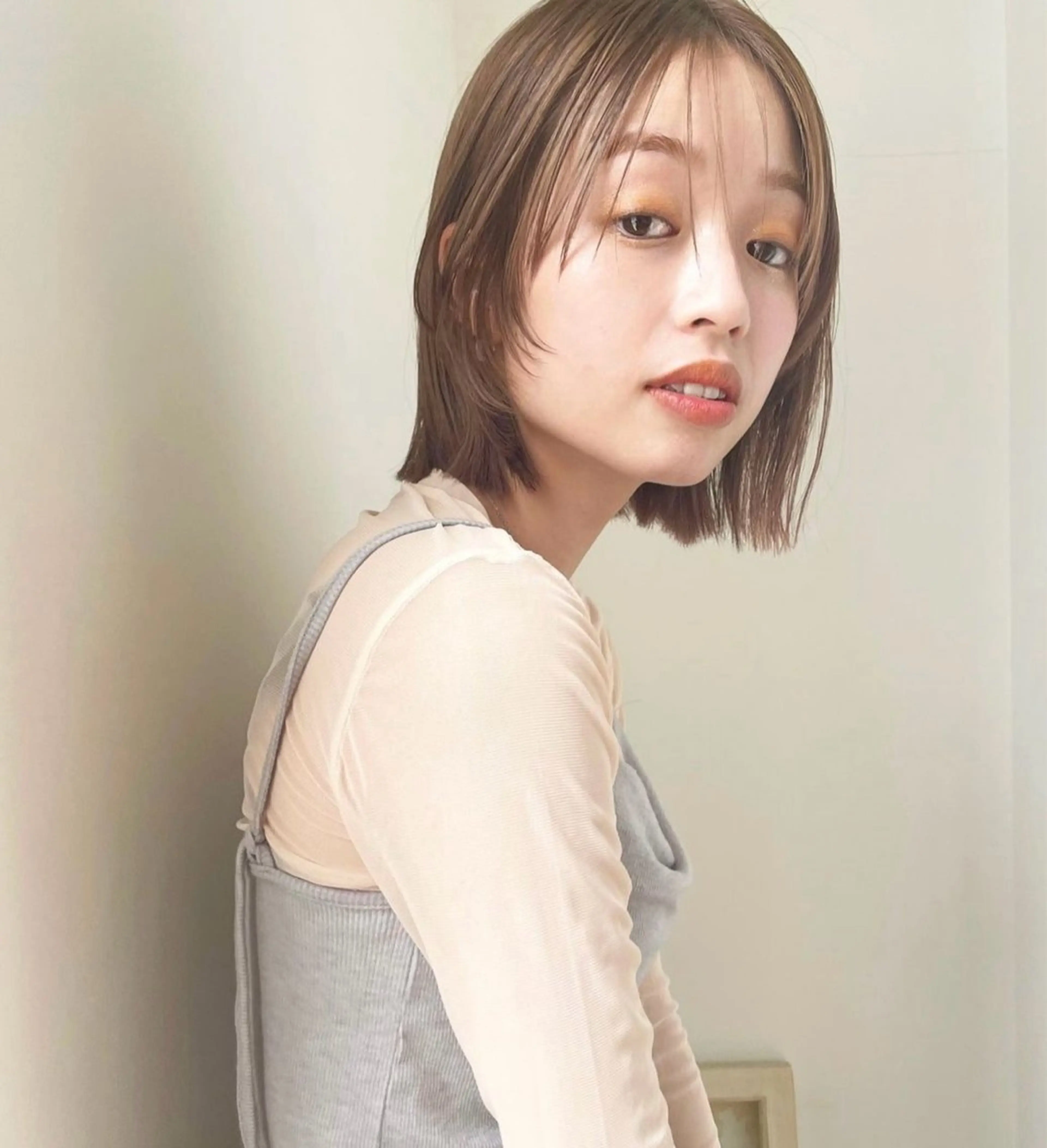 ショート 暖色カラー/似合わせ カット/名古屋/辻のヘアスタイル