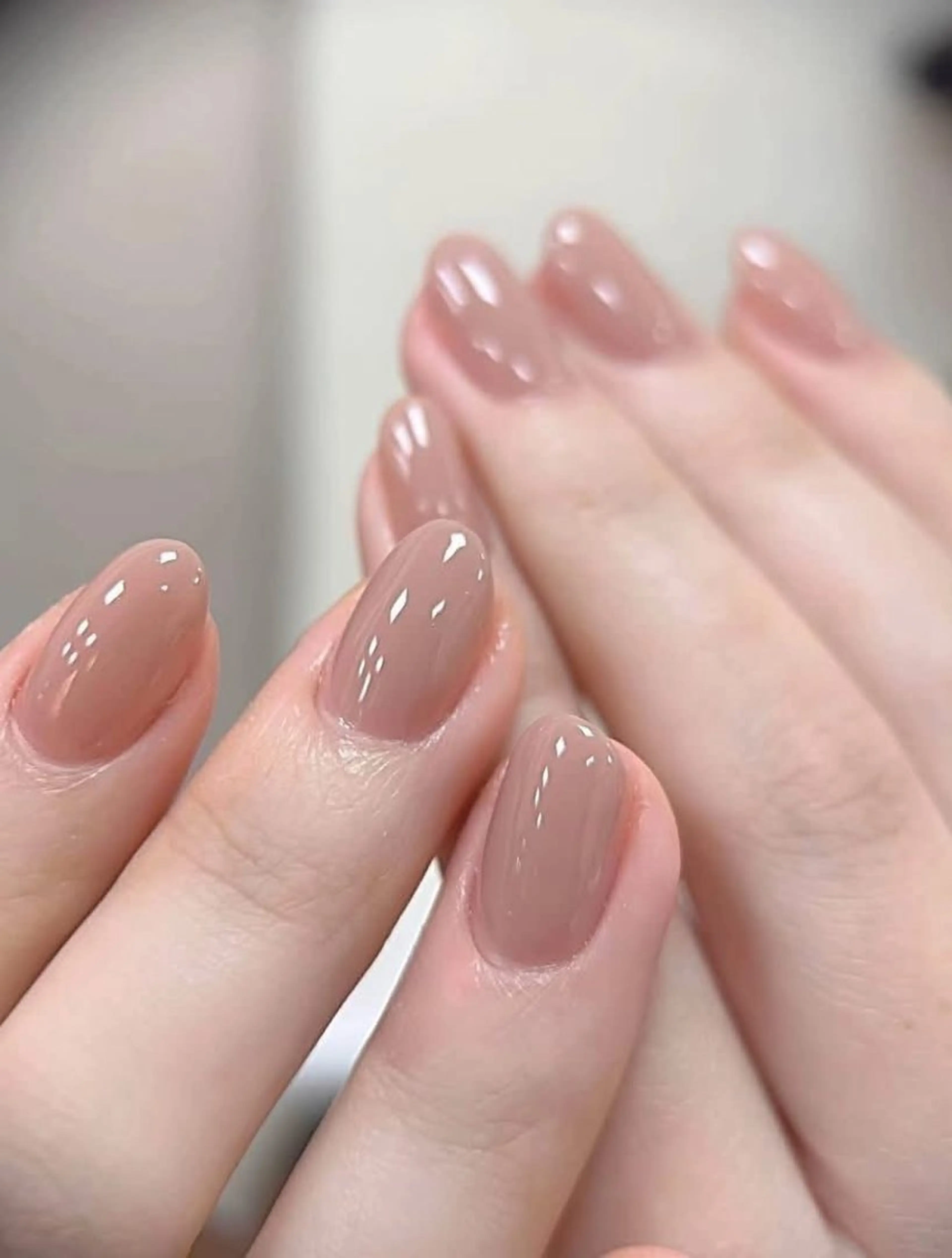 ネイル 韓国ネイル 持ち込み ニュアンスネイル ネイルチップ Rose Ana.Chuoのネイルデザイン