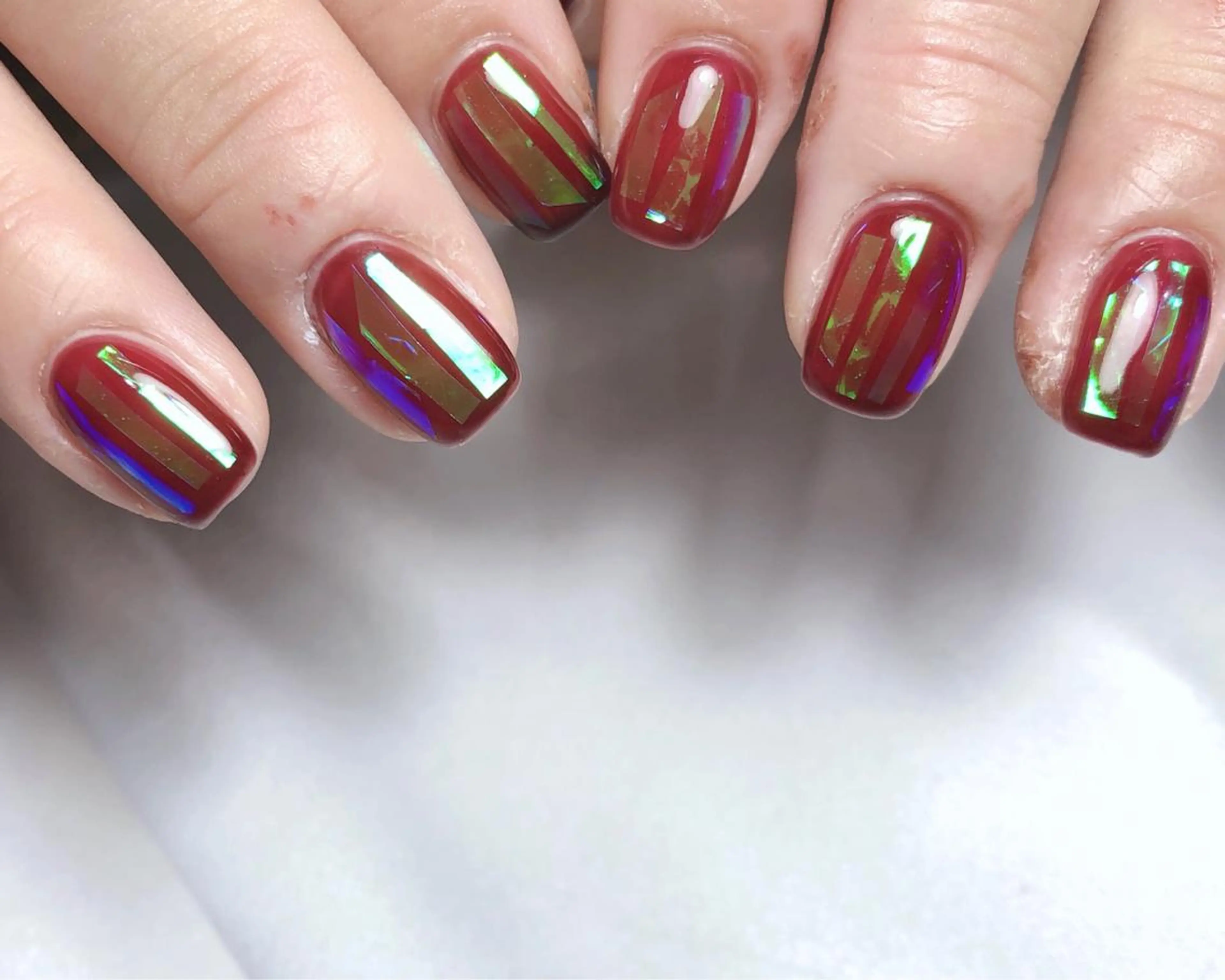 ネイル 氷ネイル・うるうるネイル ハンドネイル nail heron所属・saki_ nail heronのその他イメージ