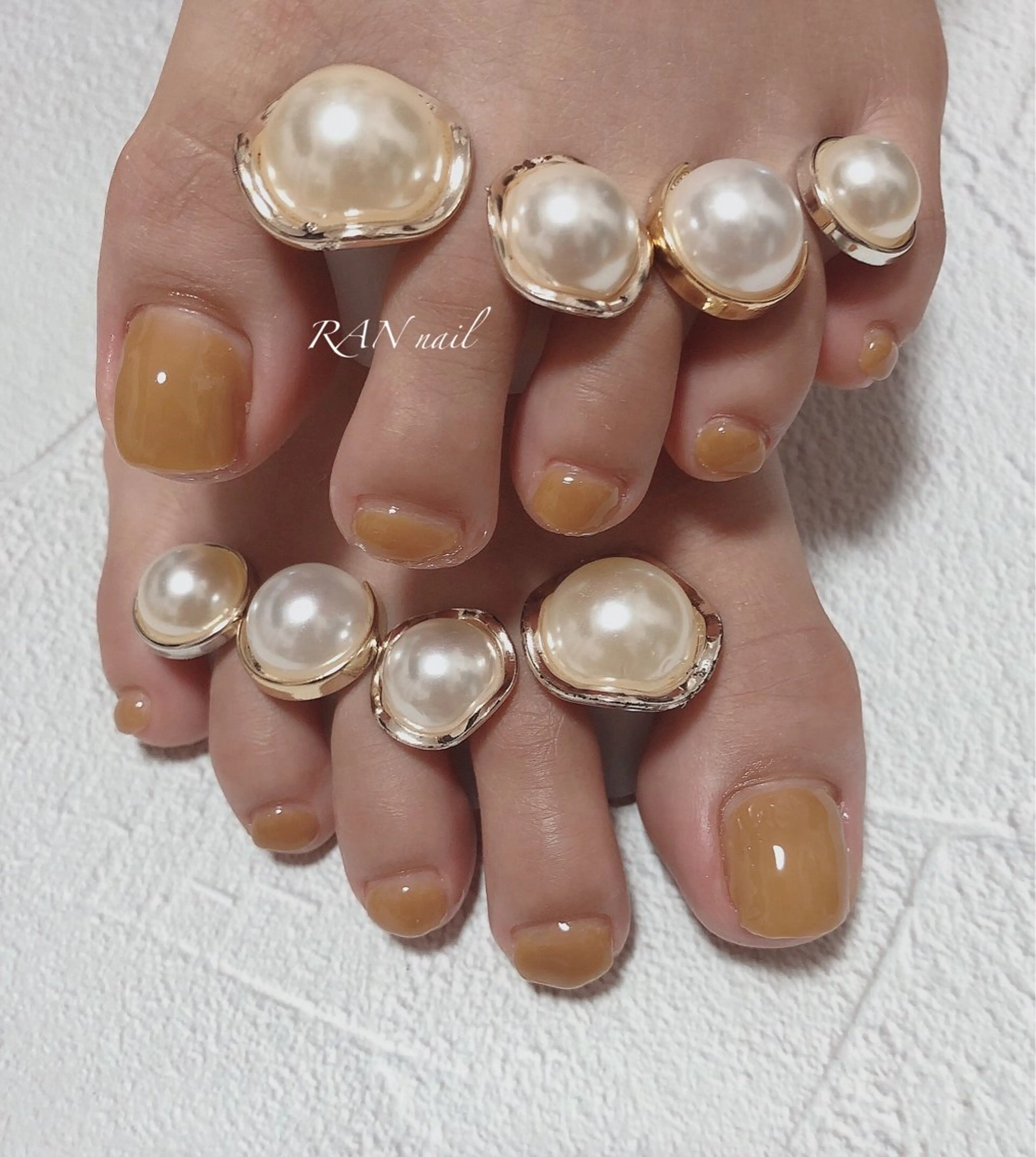 ネイル フットネイル ニュアンスネイル シンプルネイル ハンドネイル フットネイル RAN nail 〜ランネイル〜所属・RAN nailのネイルデザイン