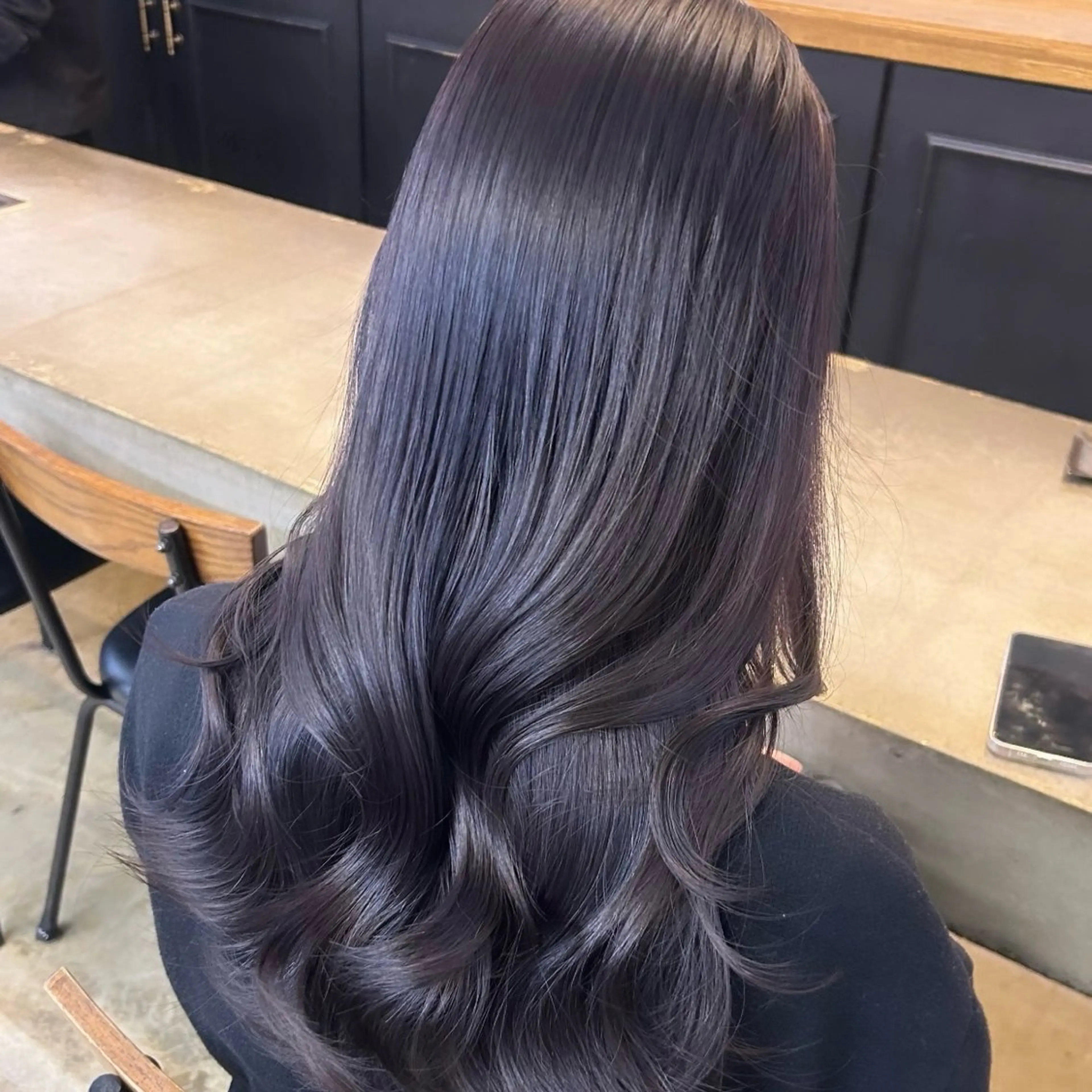 セミロング カラー 🎧透明感艶カラー / 凜 子🎸のヘアスタイル
