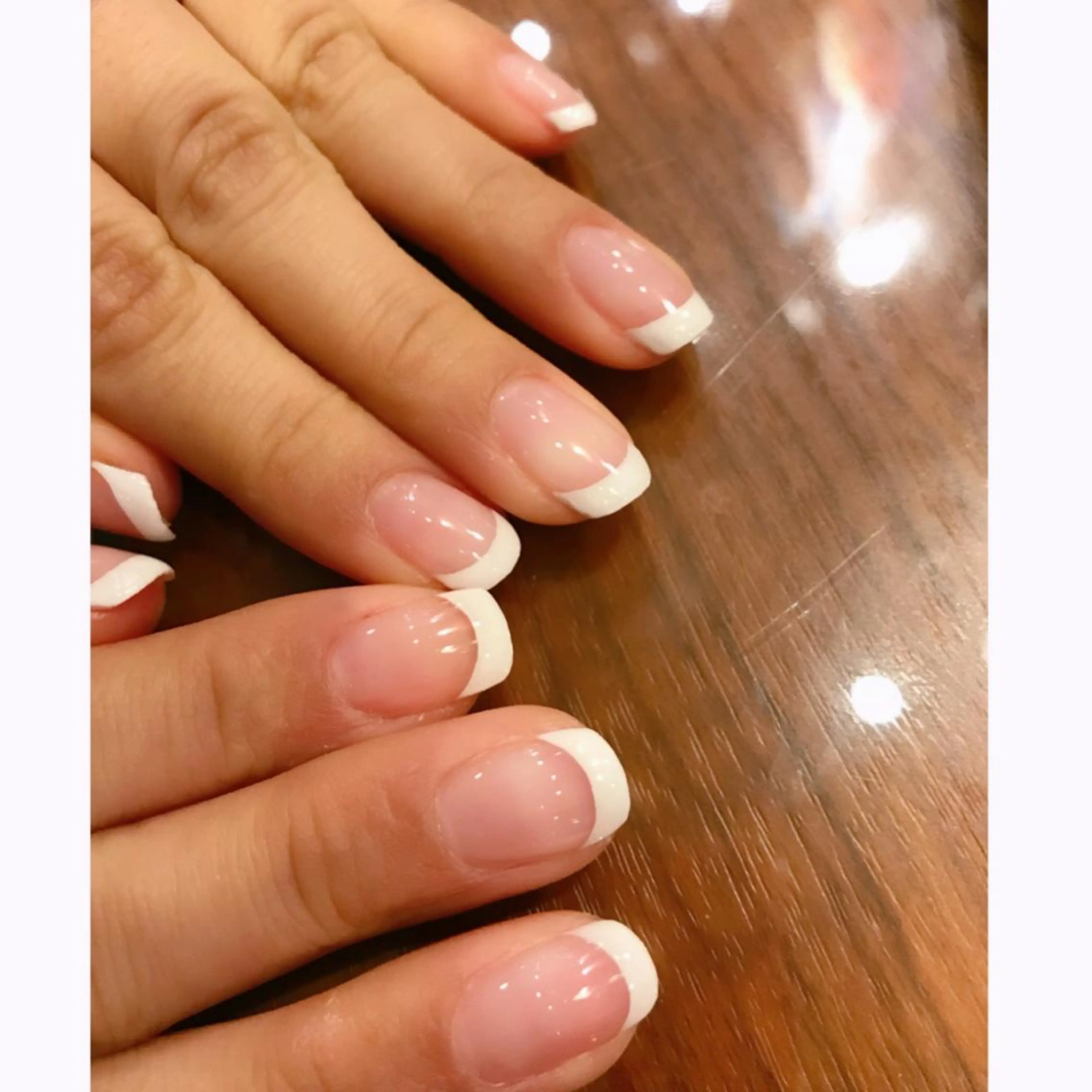 ネイル フレンチネイル ハンドネイル ハンドケア muu. maiのネイルデザイン