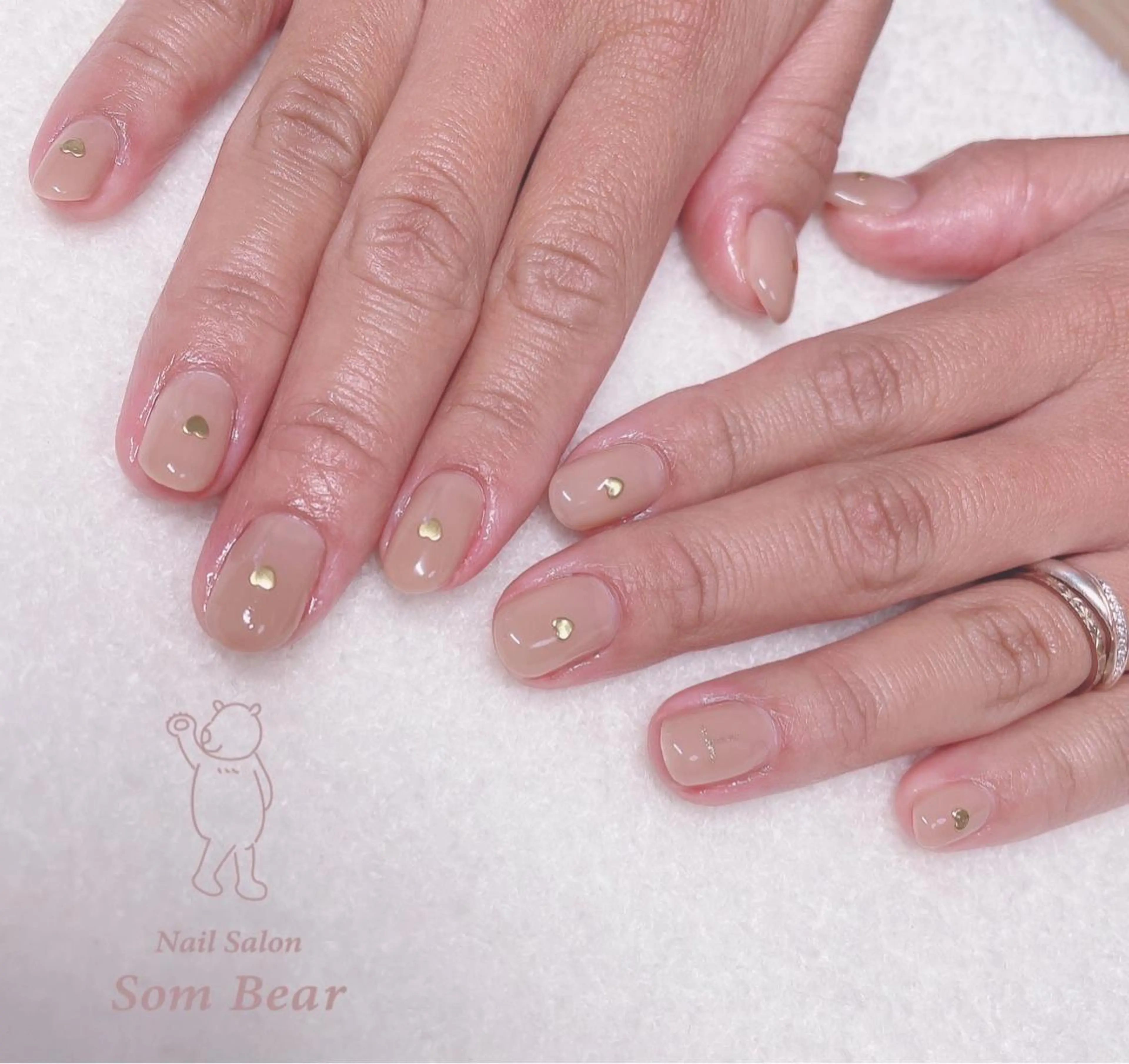 ネイル フレンチネイル グラデーション ワンカラーネイル Som Bear所属・nail salon Som Bear🧸のネイルデザイン