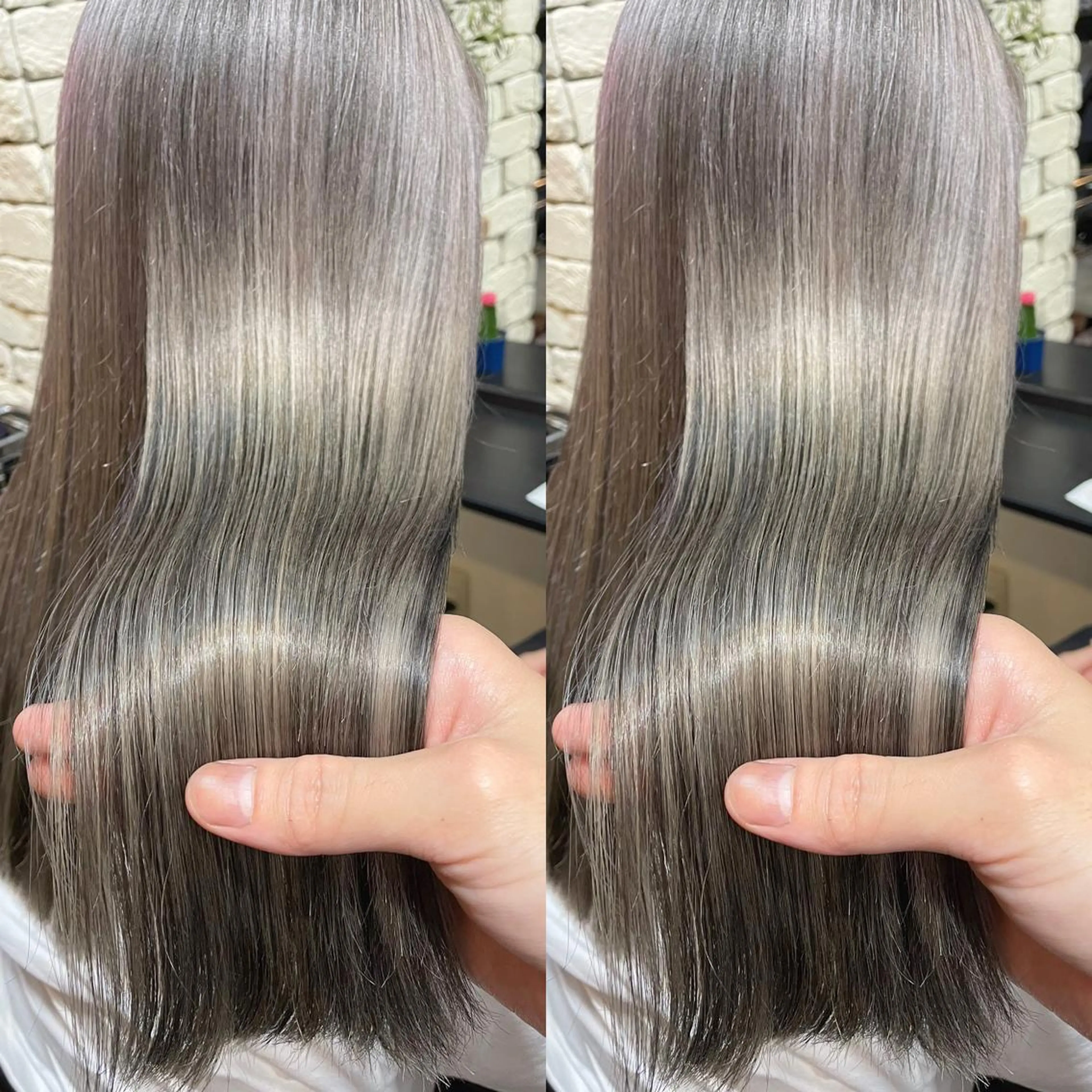 ロング カラー ヘアカラー トリートメント ヘアセット 色気グレージュ 🤍kosuke🤍のヘアスタイル