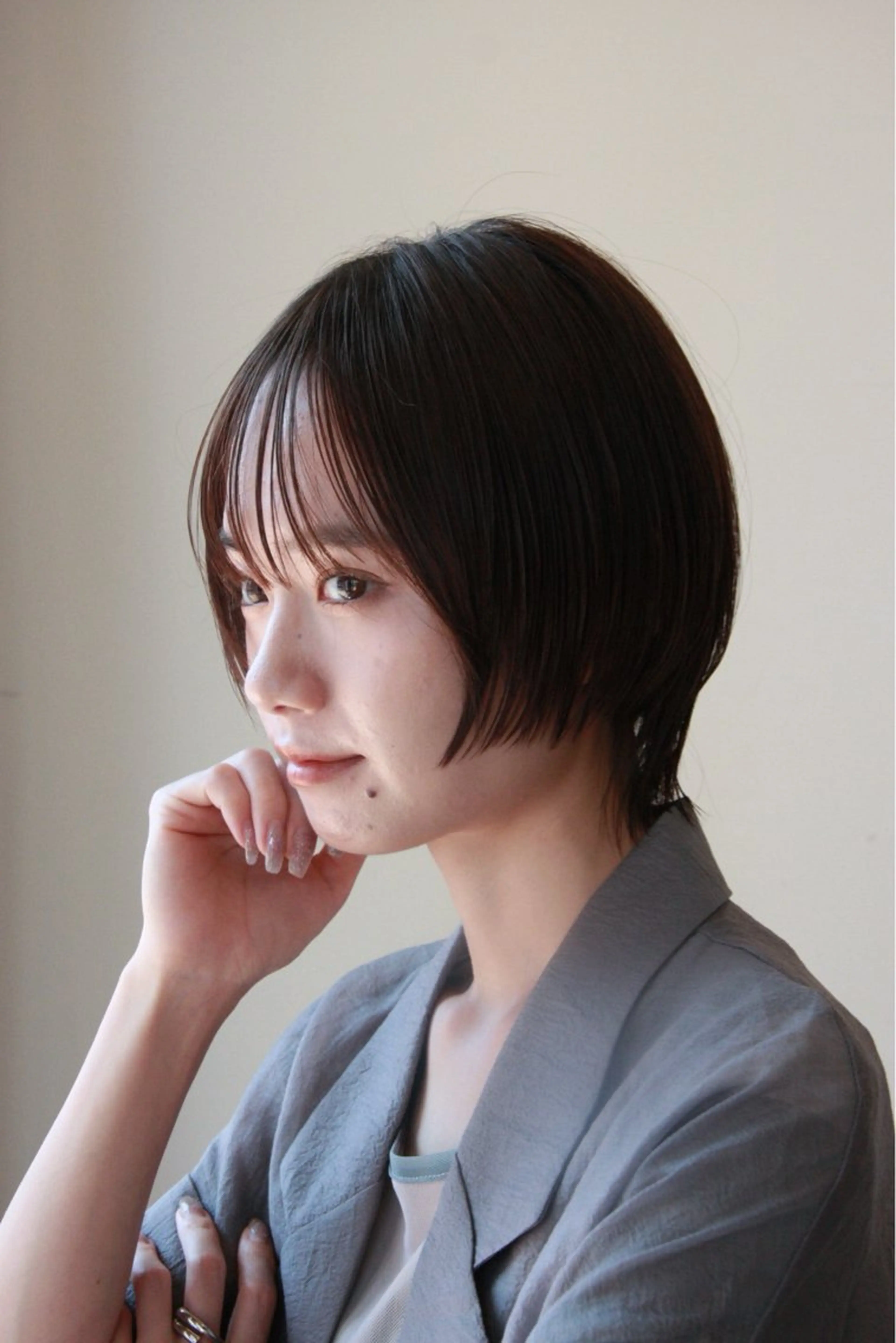 ショート ショートヘア 自由ヶ丘 ボブ/レイヤーのヘアスタイル