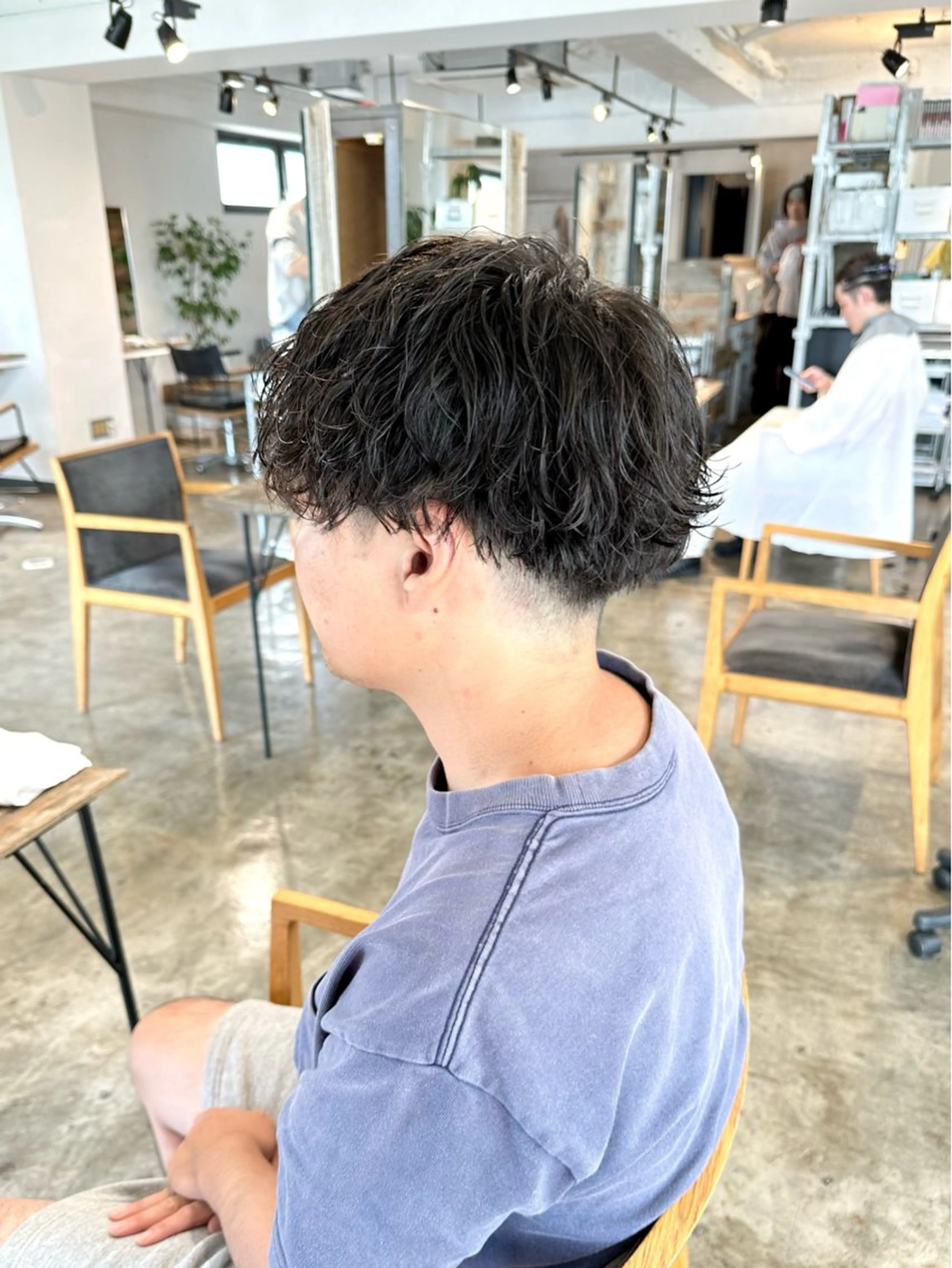 メンズ マッシュ メンズパーマ メンズツイストパーマ 波巻きパーマ ツイストパーマ 骨格補正施術/メンズ 専門美容師/YUYAのヘアスタイル