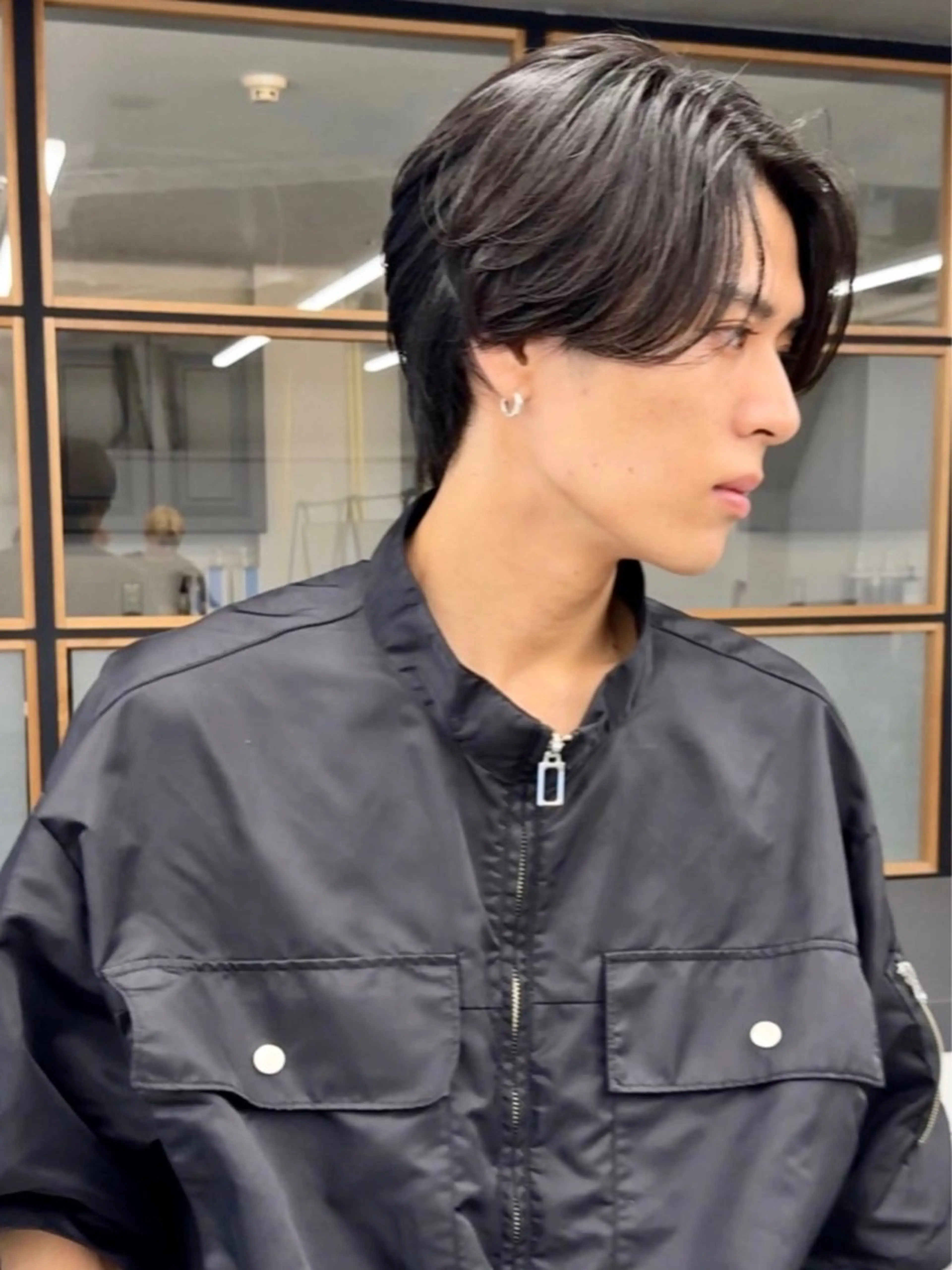 ショート カット パーマ 艶カラー/レイヤー カット✂️近澤瑠以のヘアスタイル