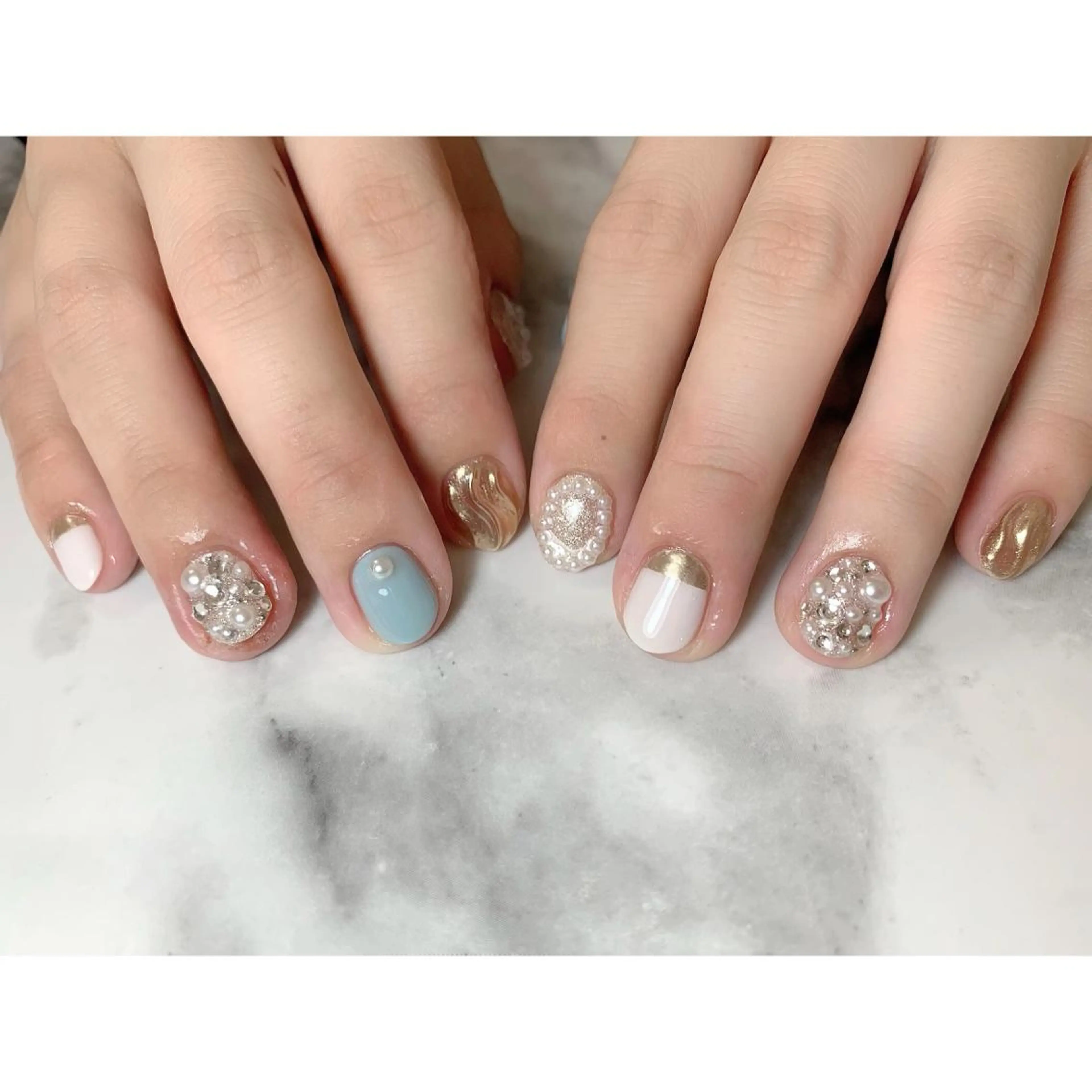 ネイル ショートネイル nailsalon maluriのネイルデザイン