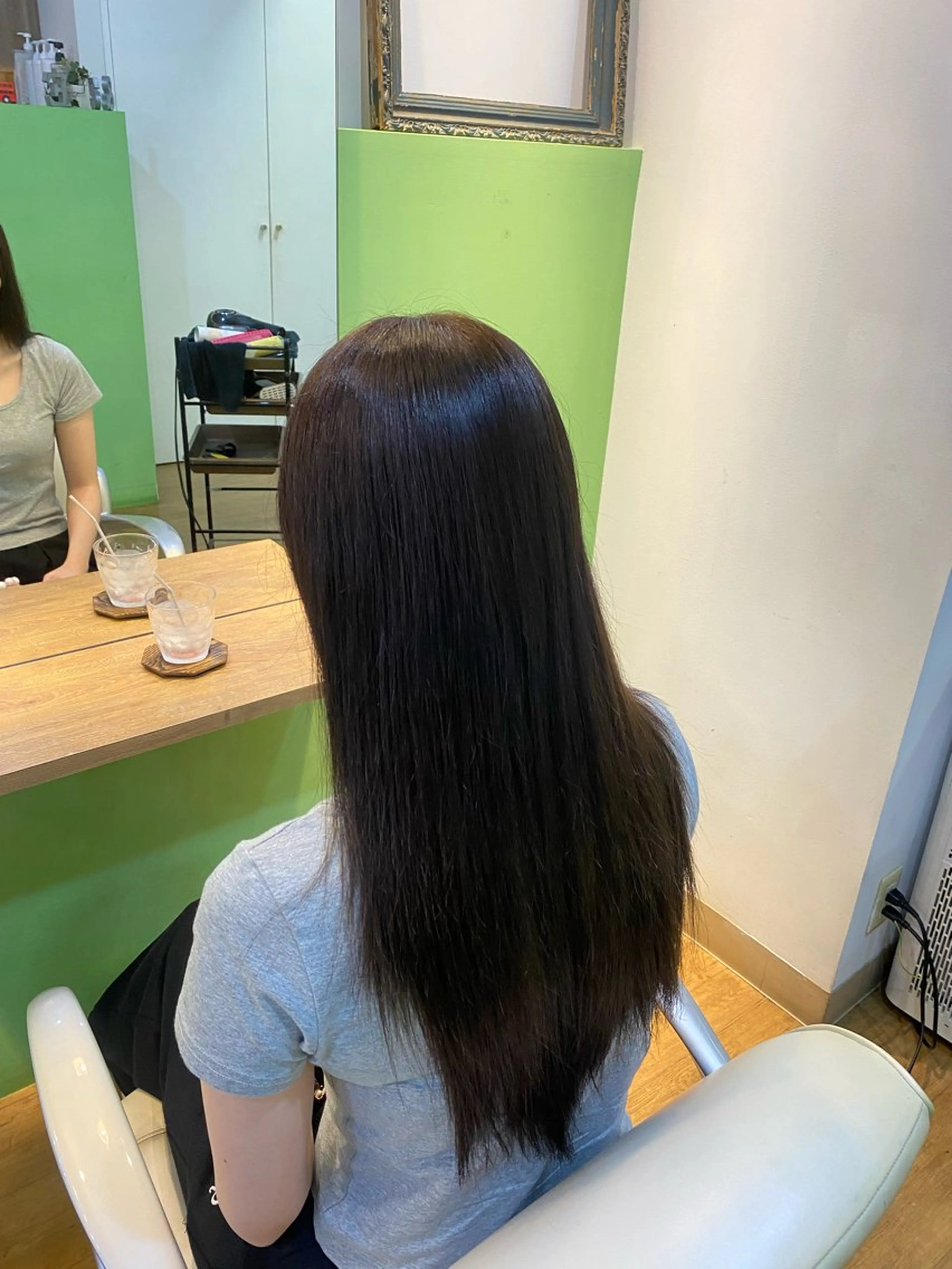 ロング カラー ヘアアレンジ アッシュ アッシュブラウン ブラウンカラー ココアブラウン トリートメント メンズ特化 エシカル　松原大将のヘアスタイル
