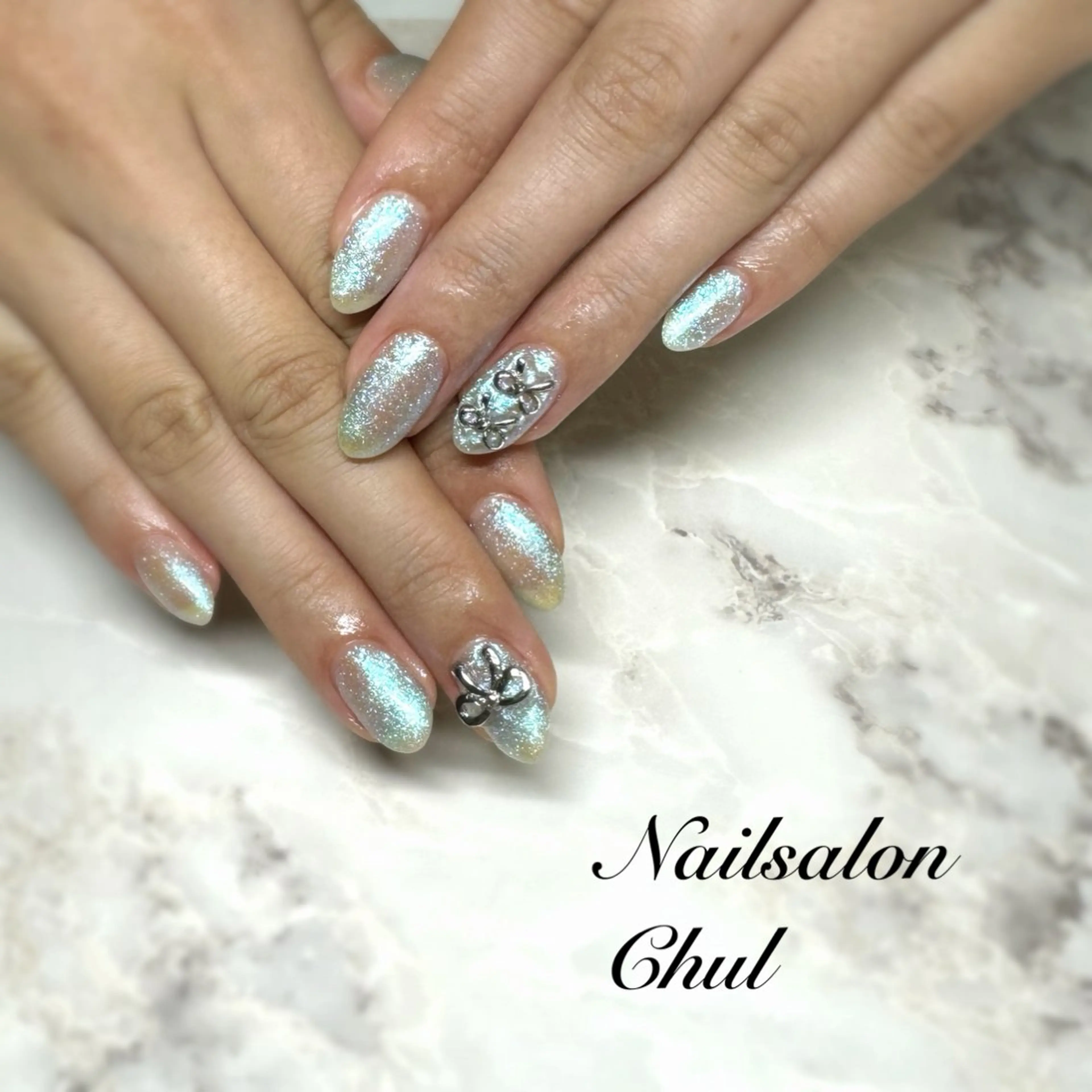 ネイル 持ち込み ワンカラーネイル ネイルサロン チュルのネイルデザイン