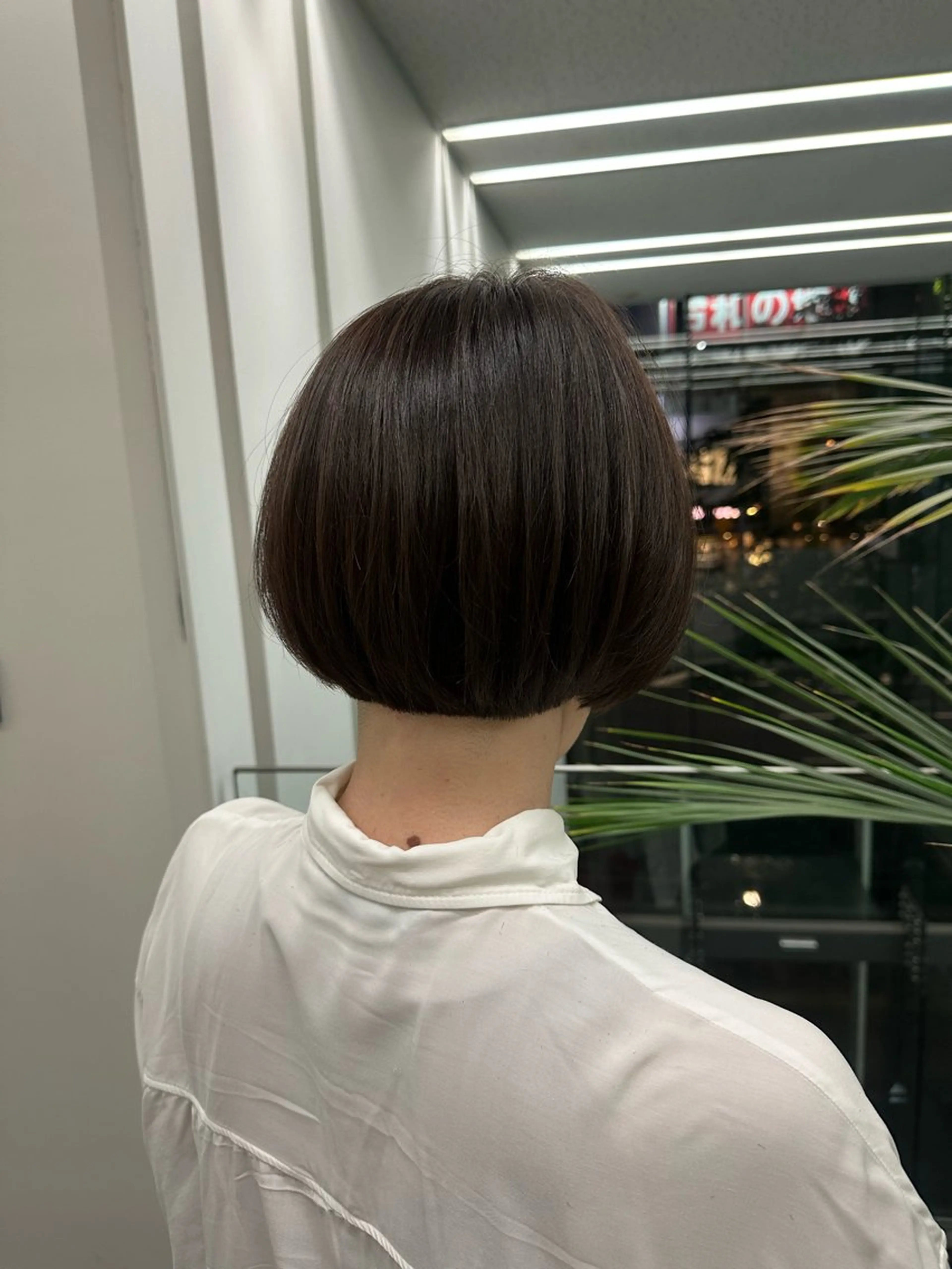 ミディアム カット ごとう さなのヘアスタイル