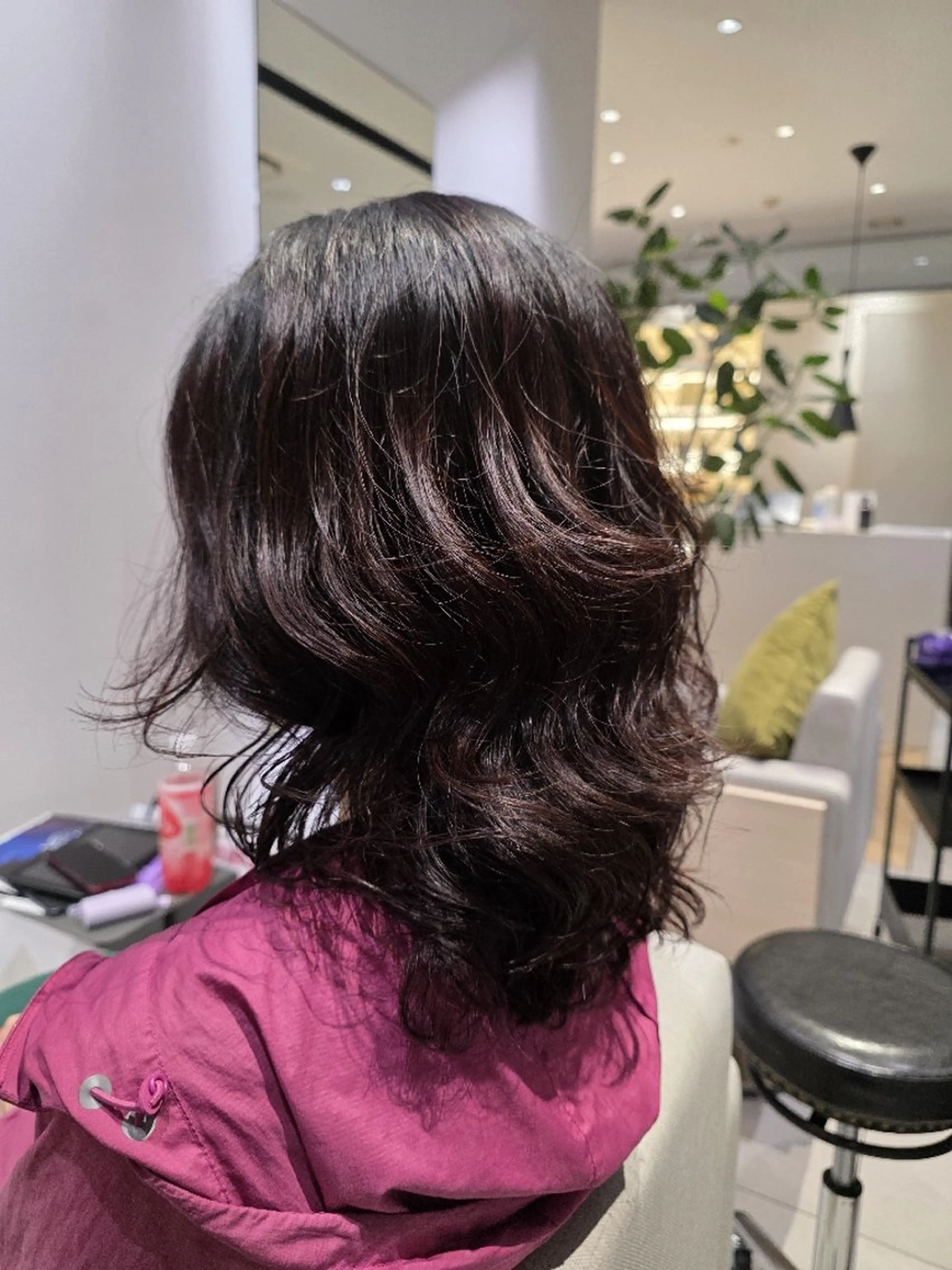 セミロング パーマ トリートメント stair:case所属・髪質改善ストレート NO.1 深澤 颯斗のヘアスタイル