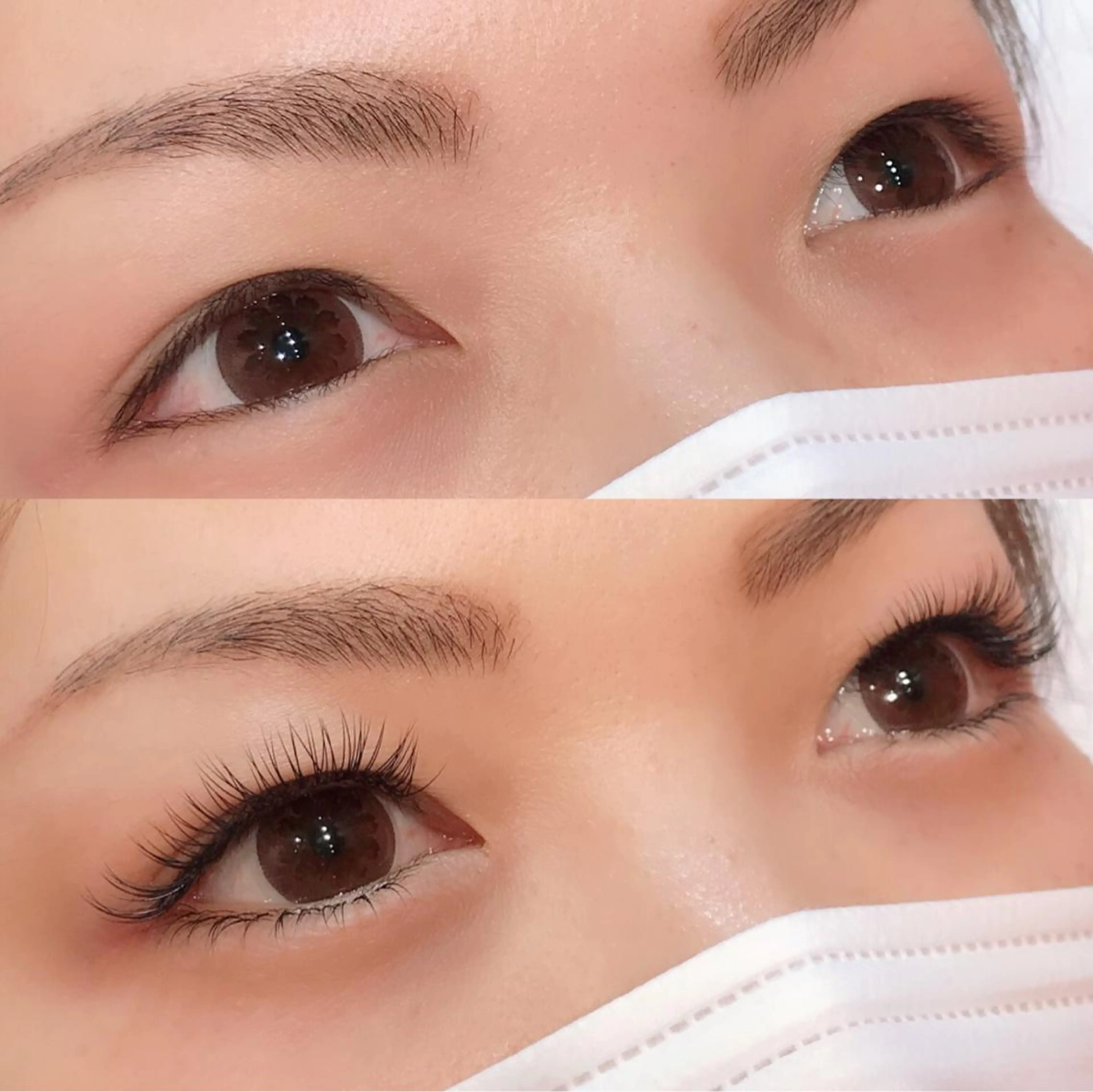 マツエク・マツパ Cカール Dカール 下まつげエクステ eyeHbe ATSUKOのマツエク・マツパデザイン