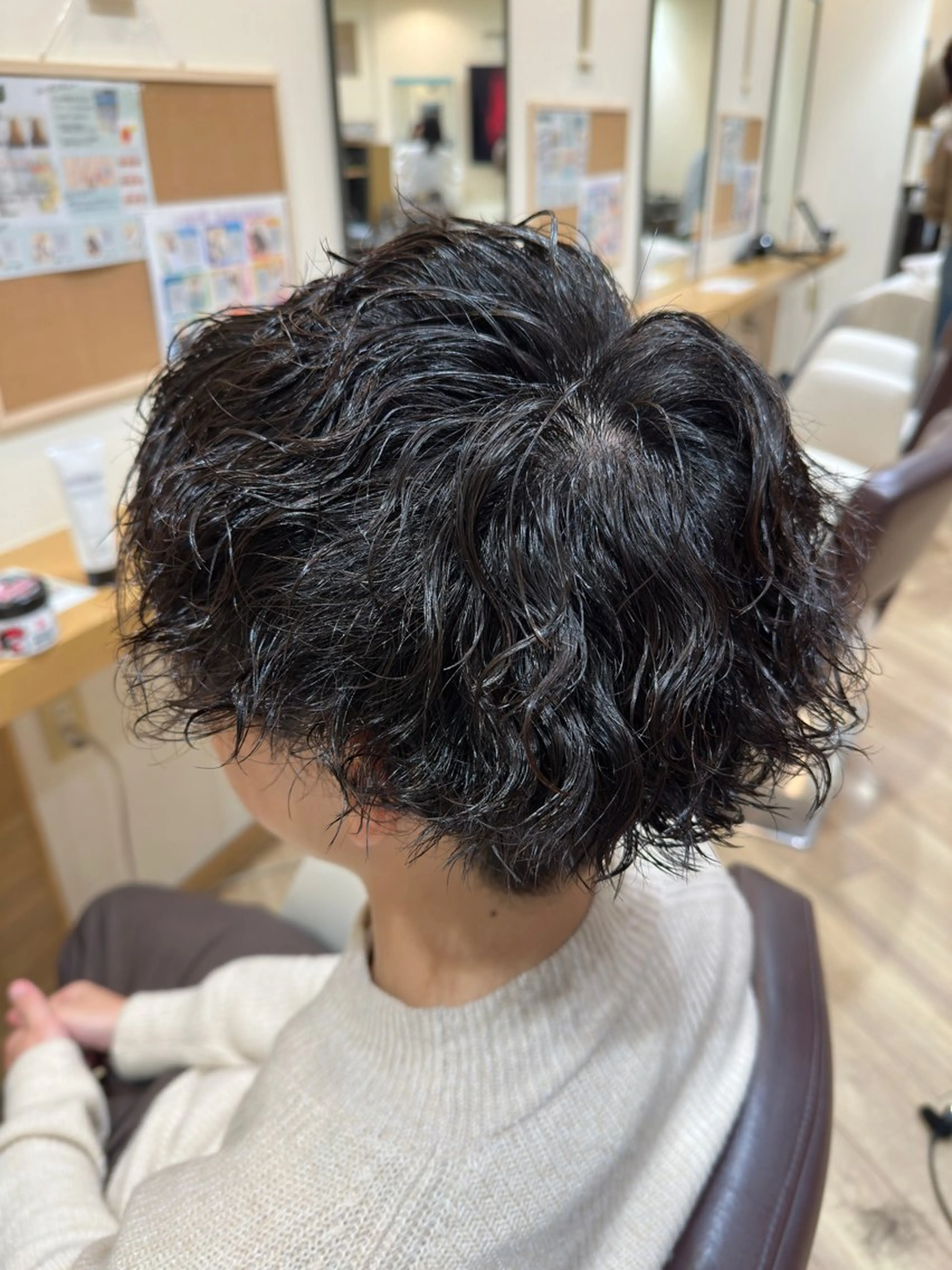 パーマ メンズ カット パーマ 玉木 雄也のヘアスタイル