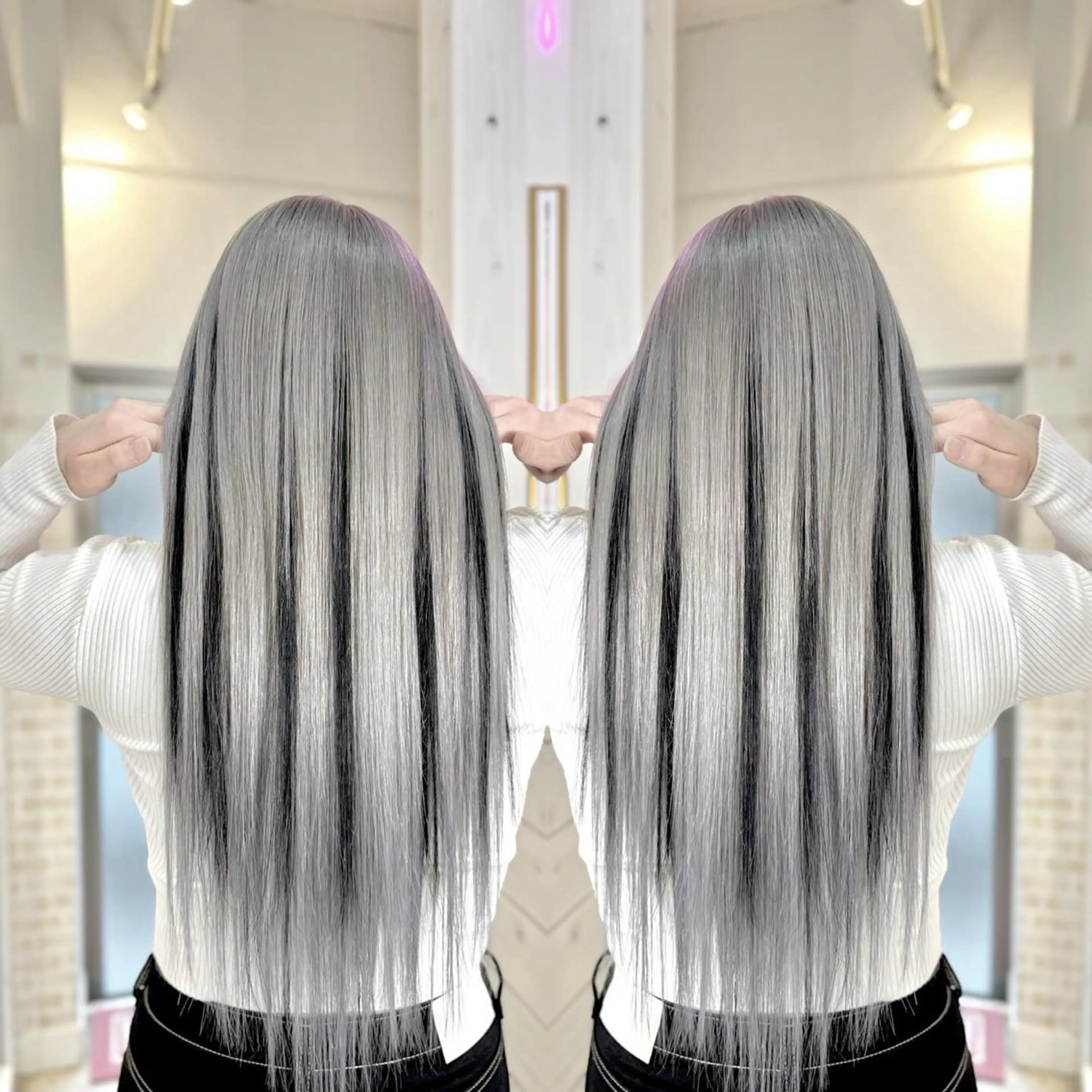 ロング Shelltie Fiel(シェルティフィエル)錦糸町所属・次世代シールエクステ 🦋‪錦糸町YUKAのヘアスタイル