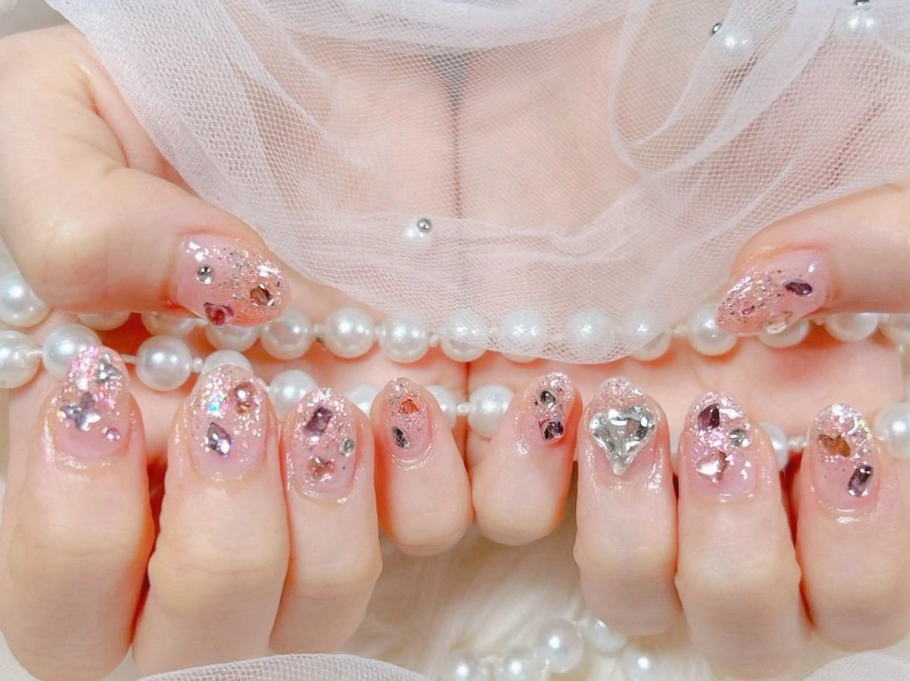 ネイル Hanaai 新大久保店　あすかのネイルデザイン