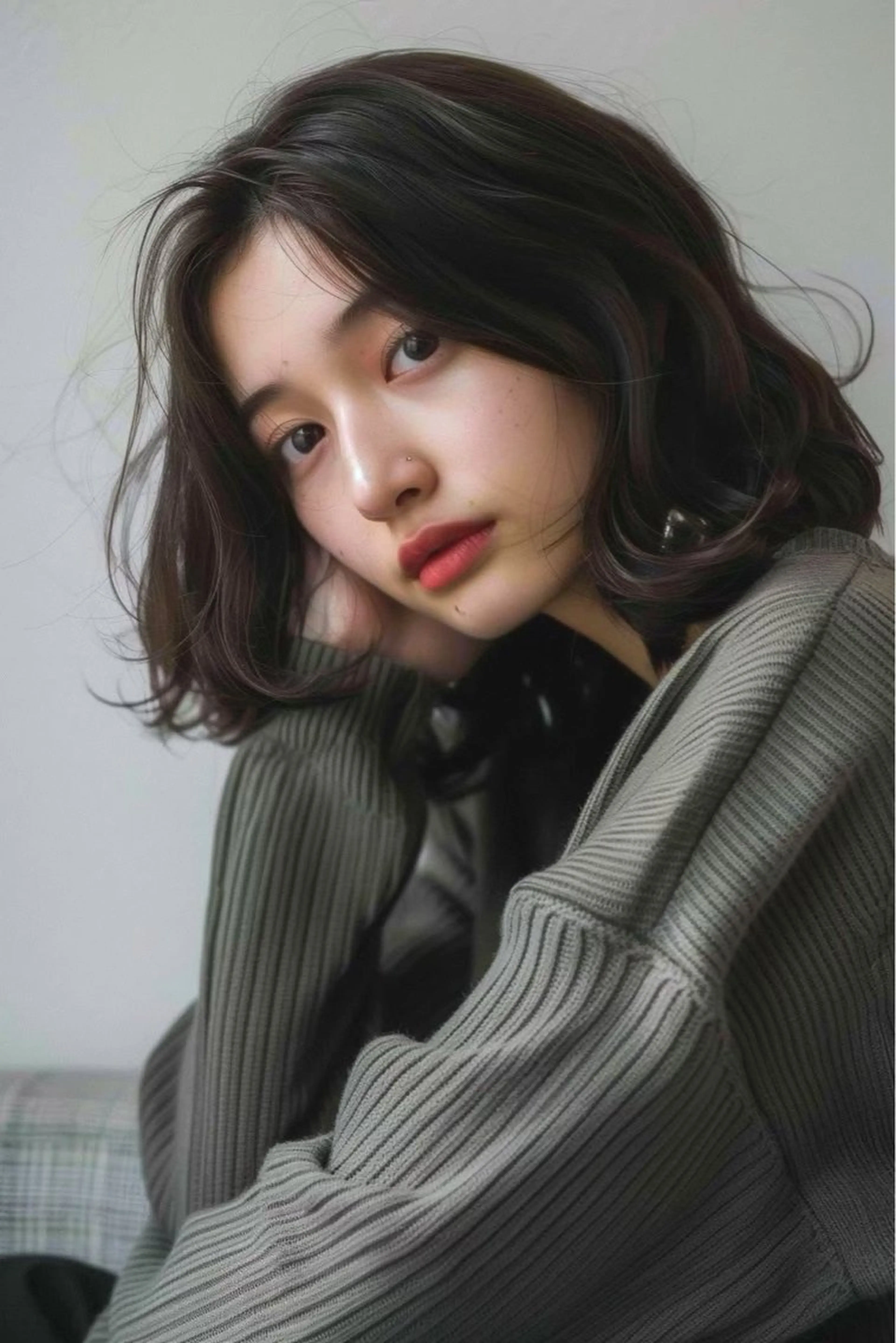 ミディアム カラー カット ヘアカラー トリートメント 【丁寧な施術】 似合せカラーYUTOのヘアスタイル