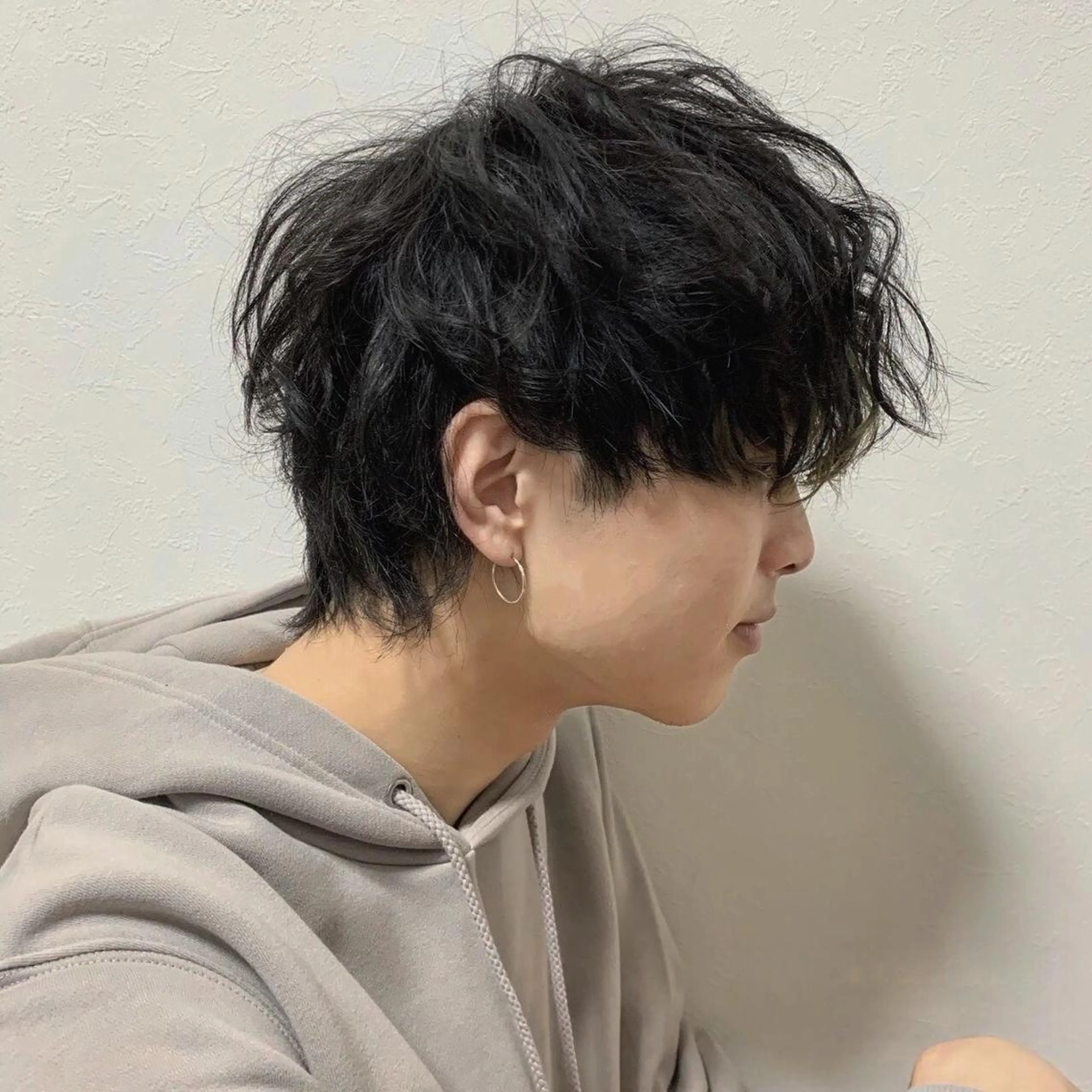 メンズ メンズパーマ カット 骨格矯正カット ショート　谷昂将のヘアスタイル