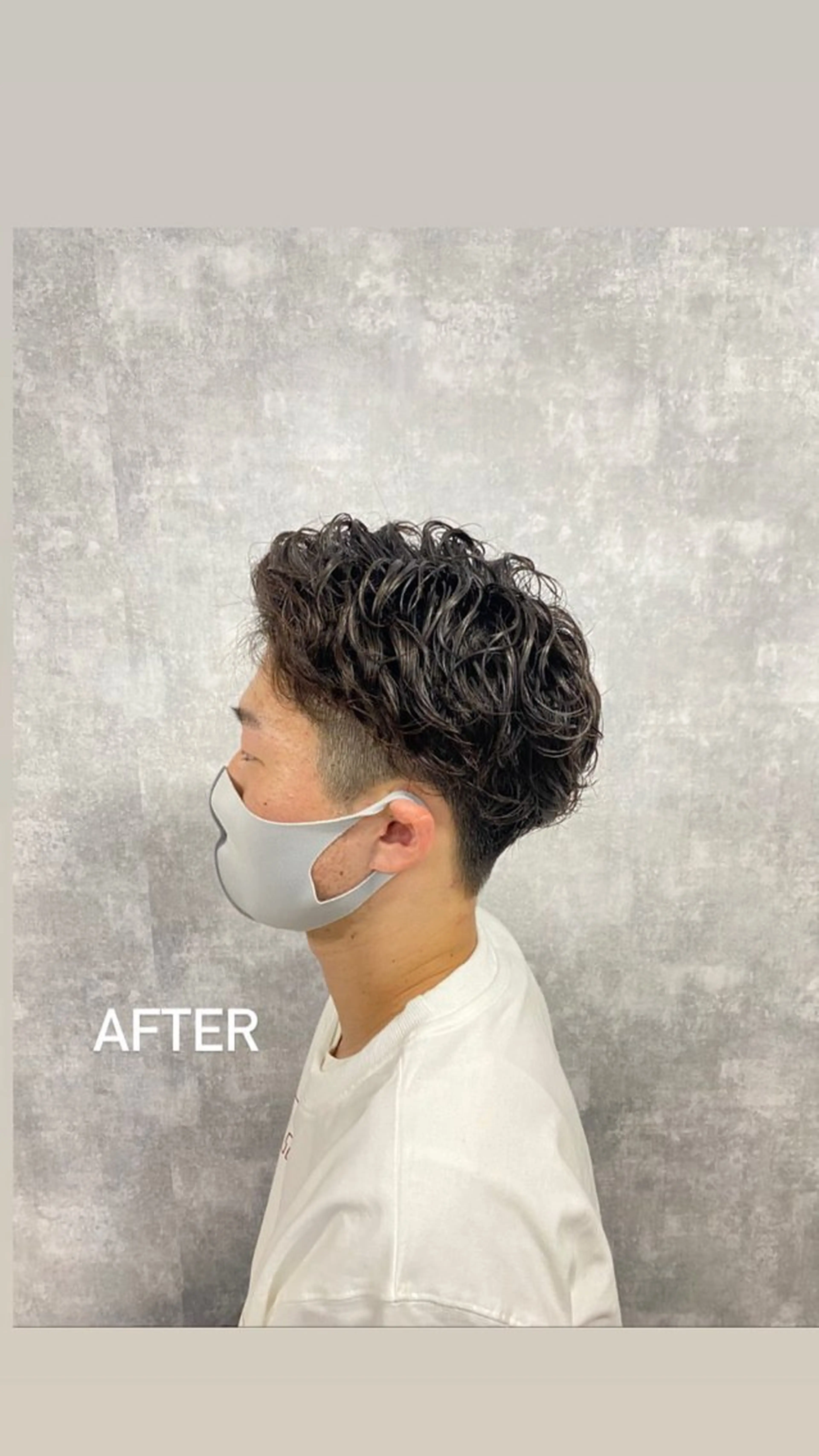 パーマ メンズ メンズパーマ メンズスパイラルパーマ スパイラルパーマ 野村 朋生のヘアスタイル