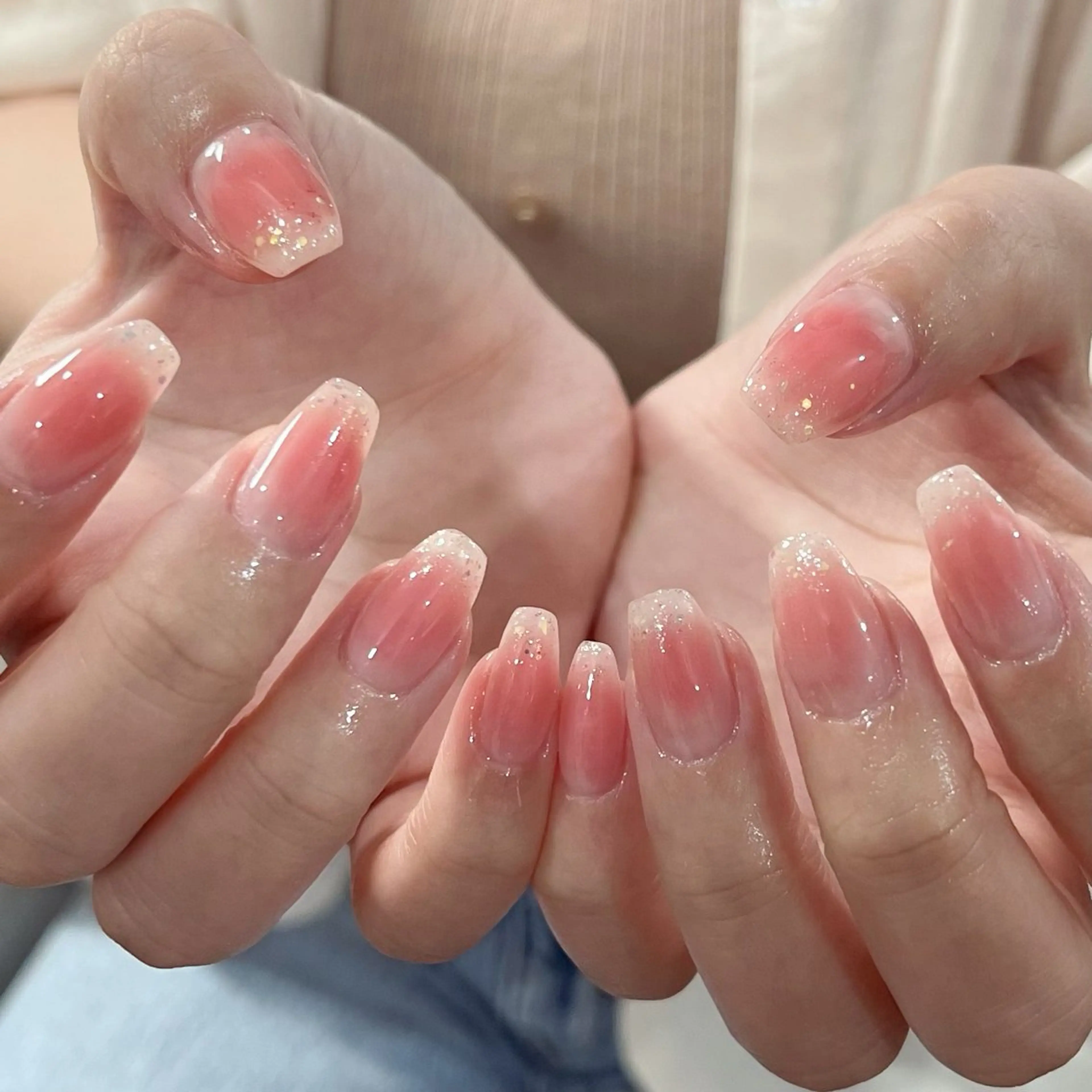 ネイル 韓国ネイル ワンホンネイル ハンドネイル ハンドケア Chang _Nailのネイルデザイン