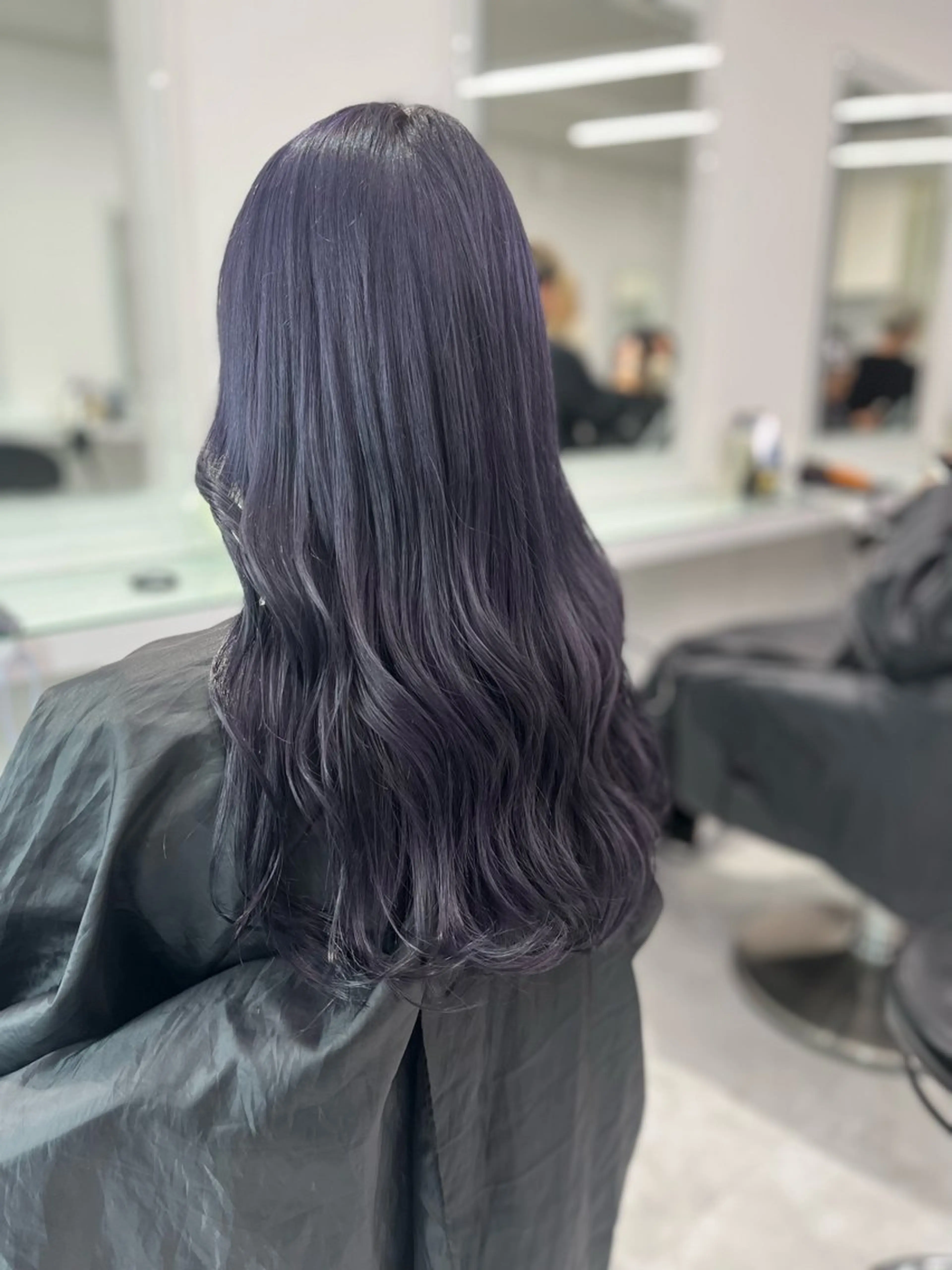 ロング カラー ラベンダーカラー ヘアカラー 💖トレンド夏 カラー💖FUTAのヘアスタイル