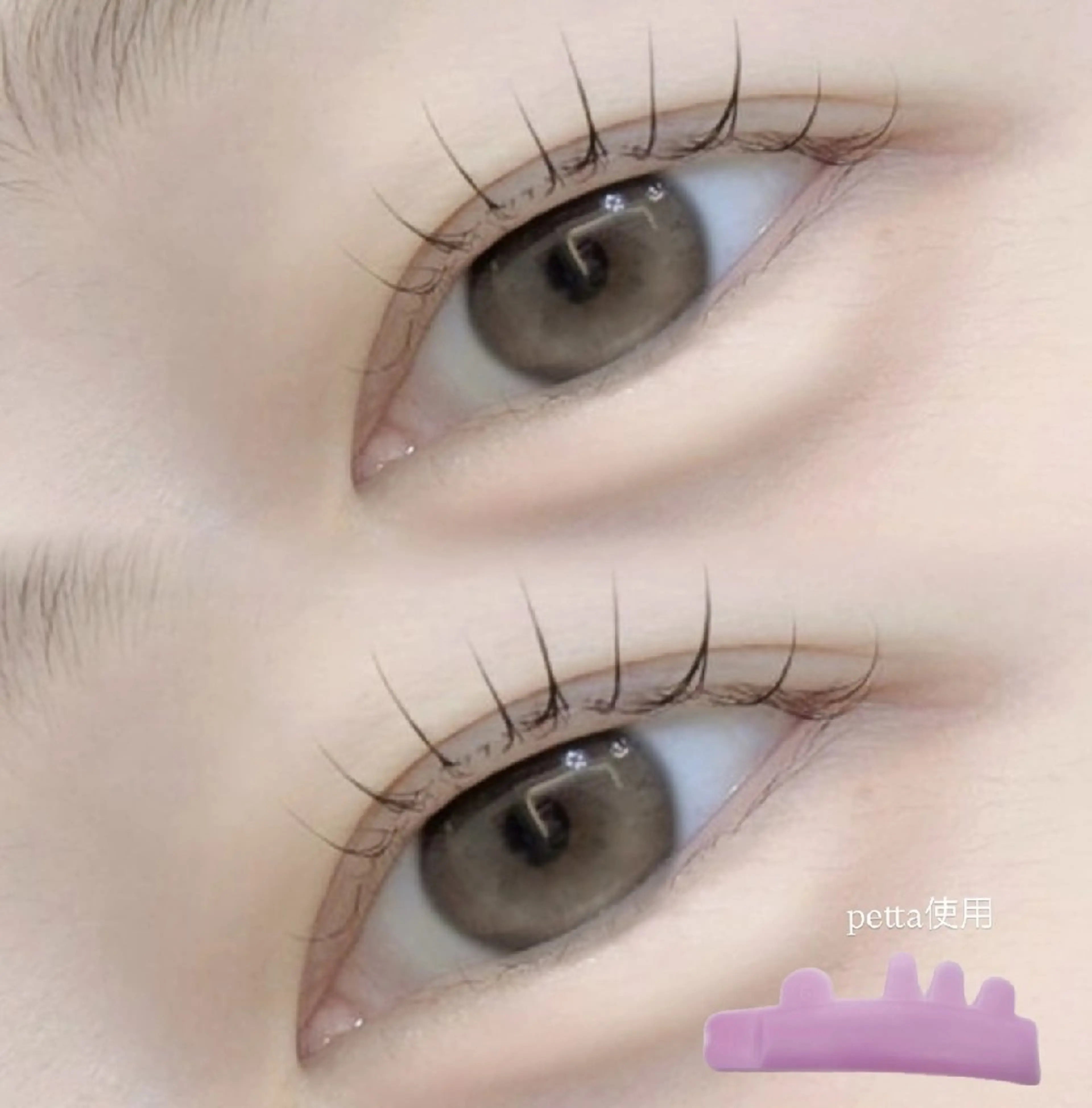 マツエク・マツパ まつげパーマ 一重×まつ毛パーマ FLOR【フロル】nail & eyelash（旧 FLOR）所属・韓国束感/目元職人/ お悩み解消/YUのマツエク・マツパデザイン