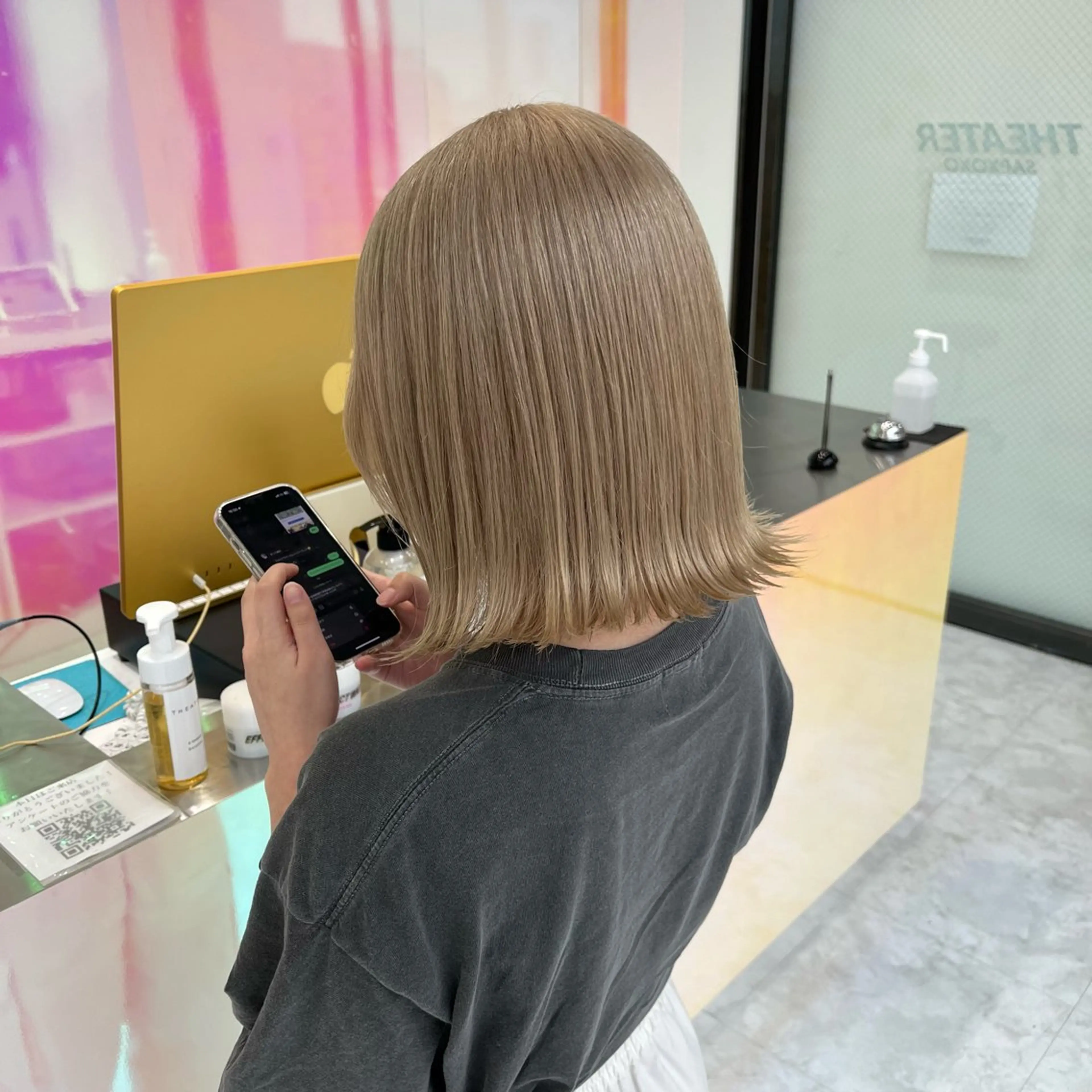 ショート カラー ヘアカラー ブリーチボブNo.1 🥇/KOHEIのヘアスタイル