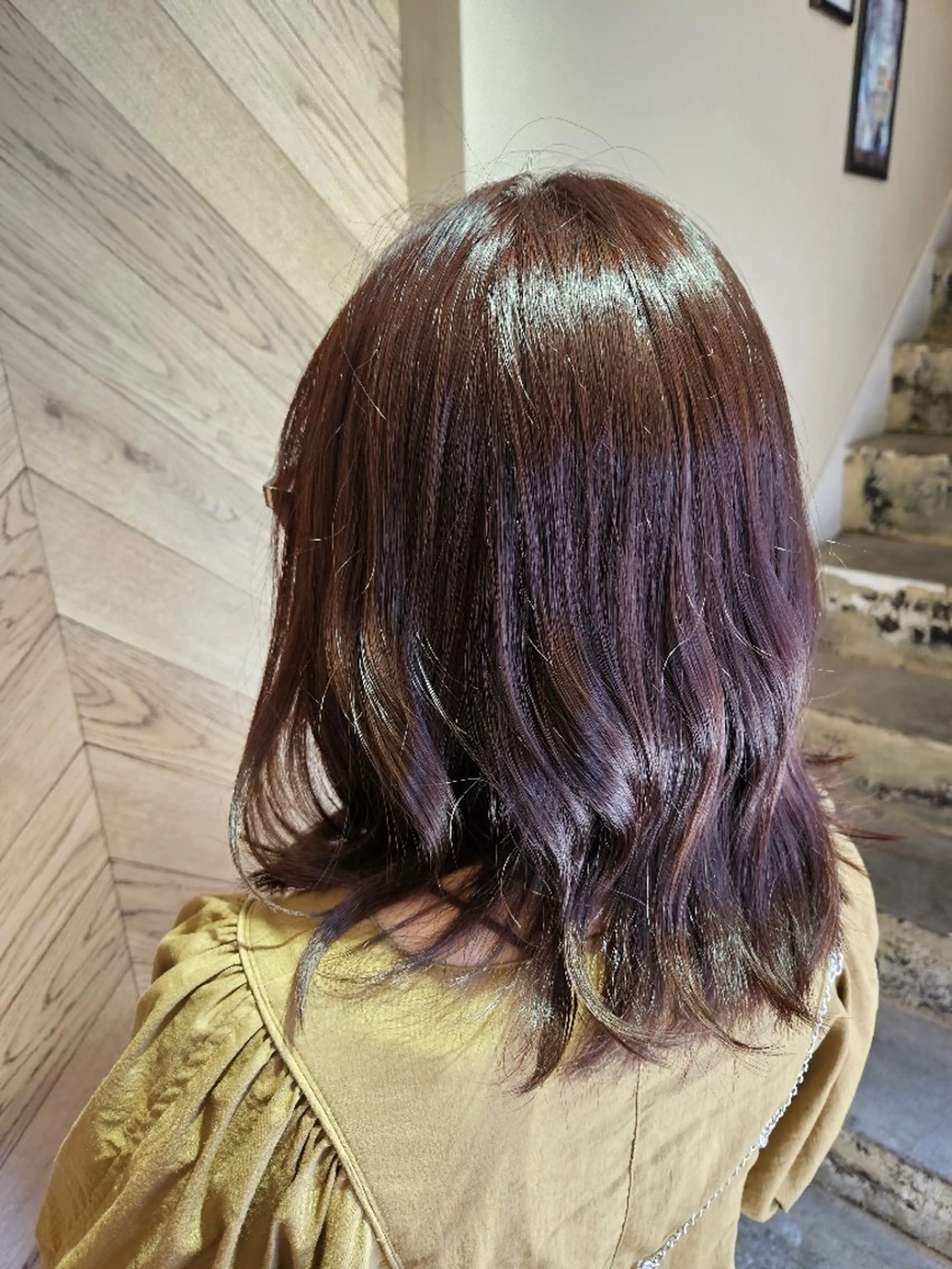 ミディアム ヘアカラー FERIAあべの 🎀中野まや🎀のヘアスタイル