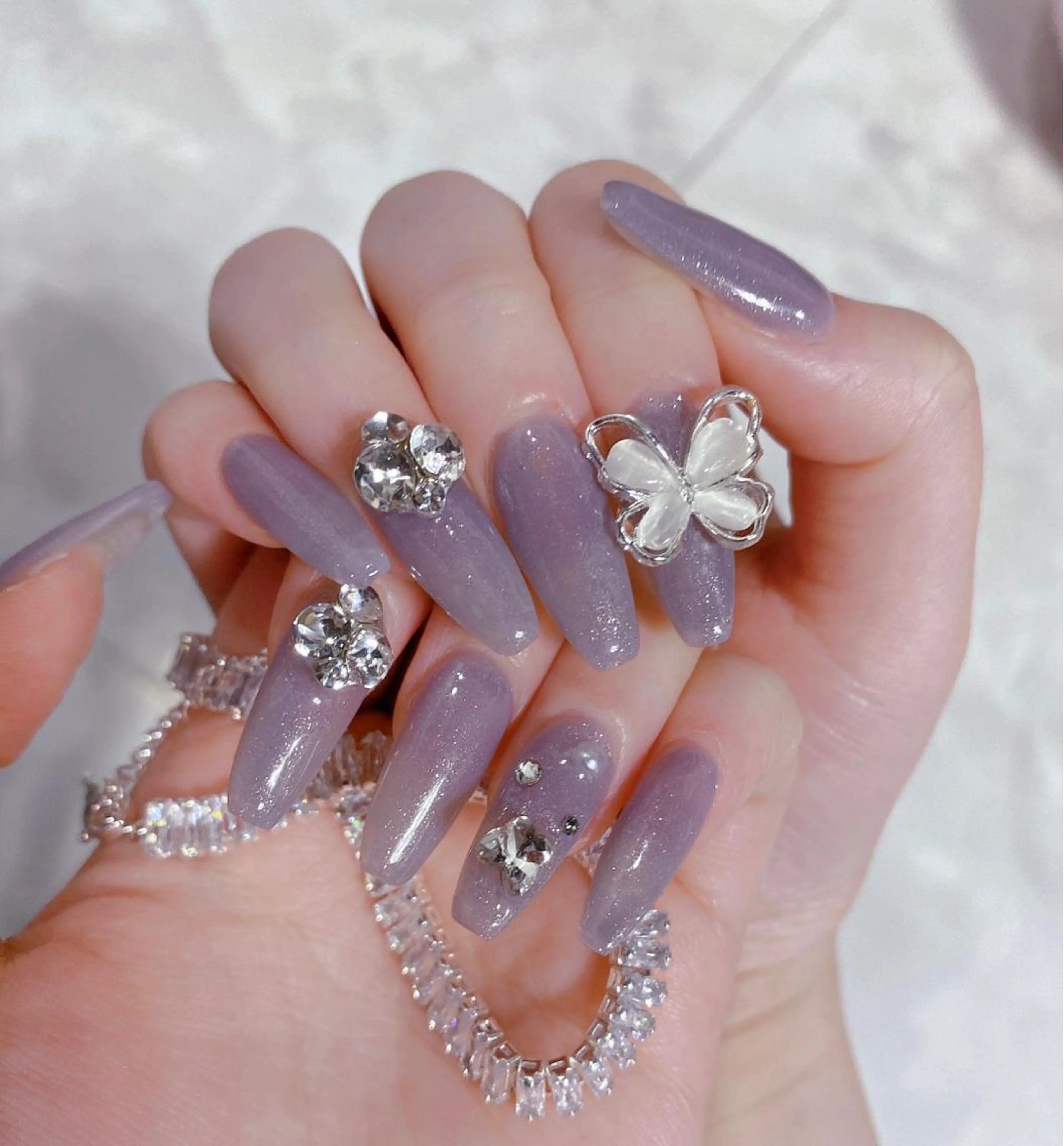 ネイル ワンカラーネイル スカルプネイル emmi      salon所属・Emmi salonのネイルデザイン