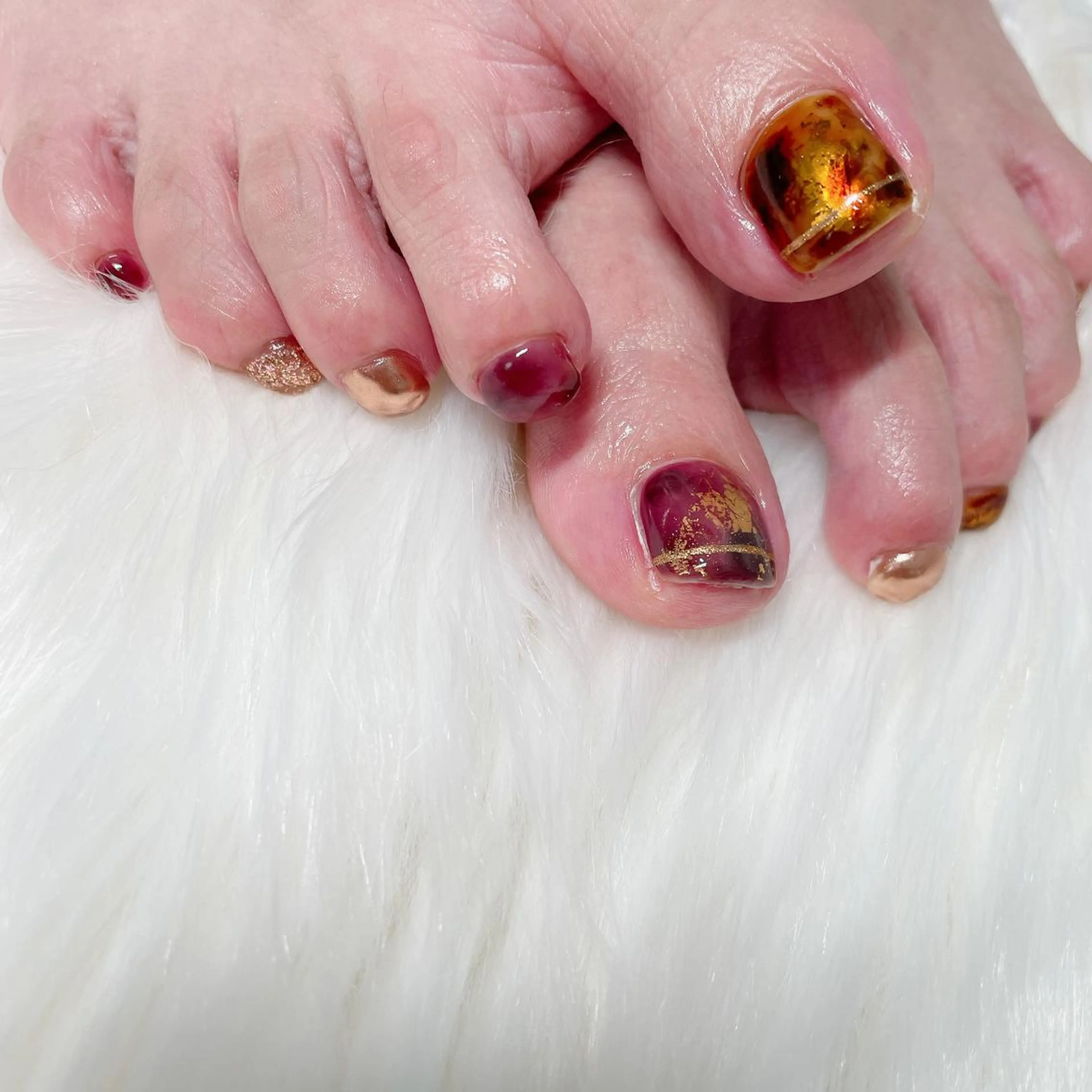 ネイル フットネイル fog nail.のネイルデザイン