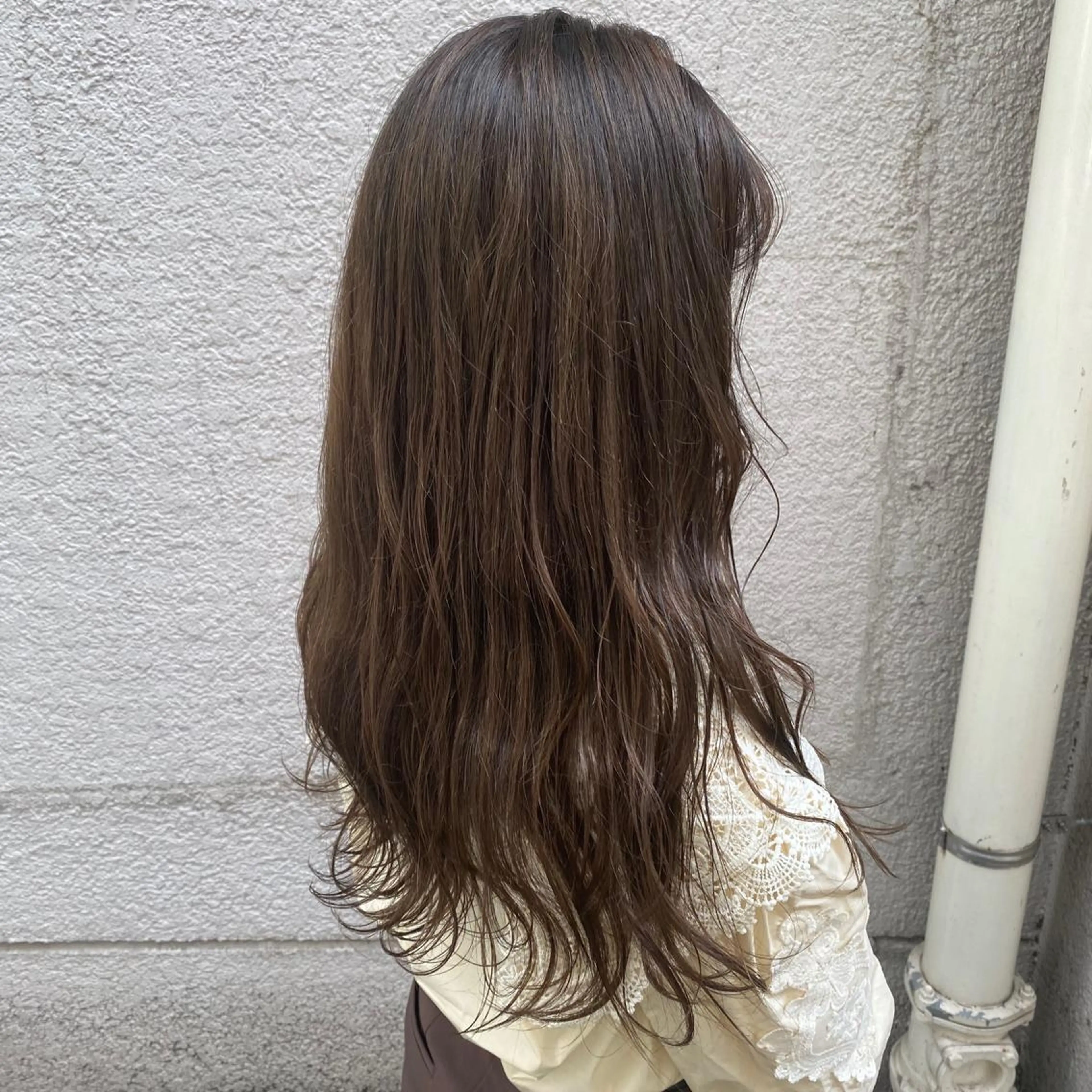 ロング カラー LATTE所属・垢抜け顔周り／韓国 ヘア𝑺𝒂𝒌𝒊のヘアスタイル