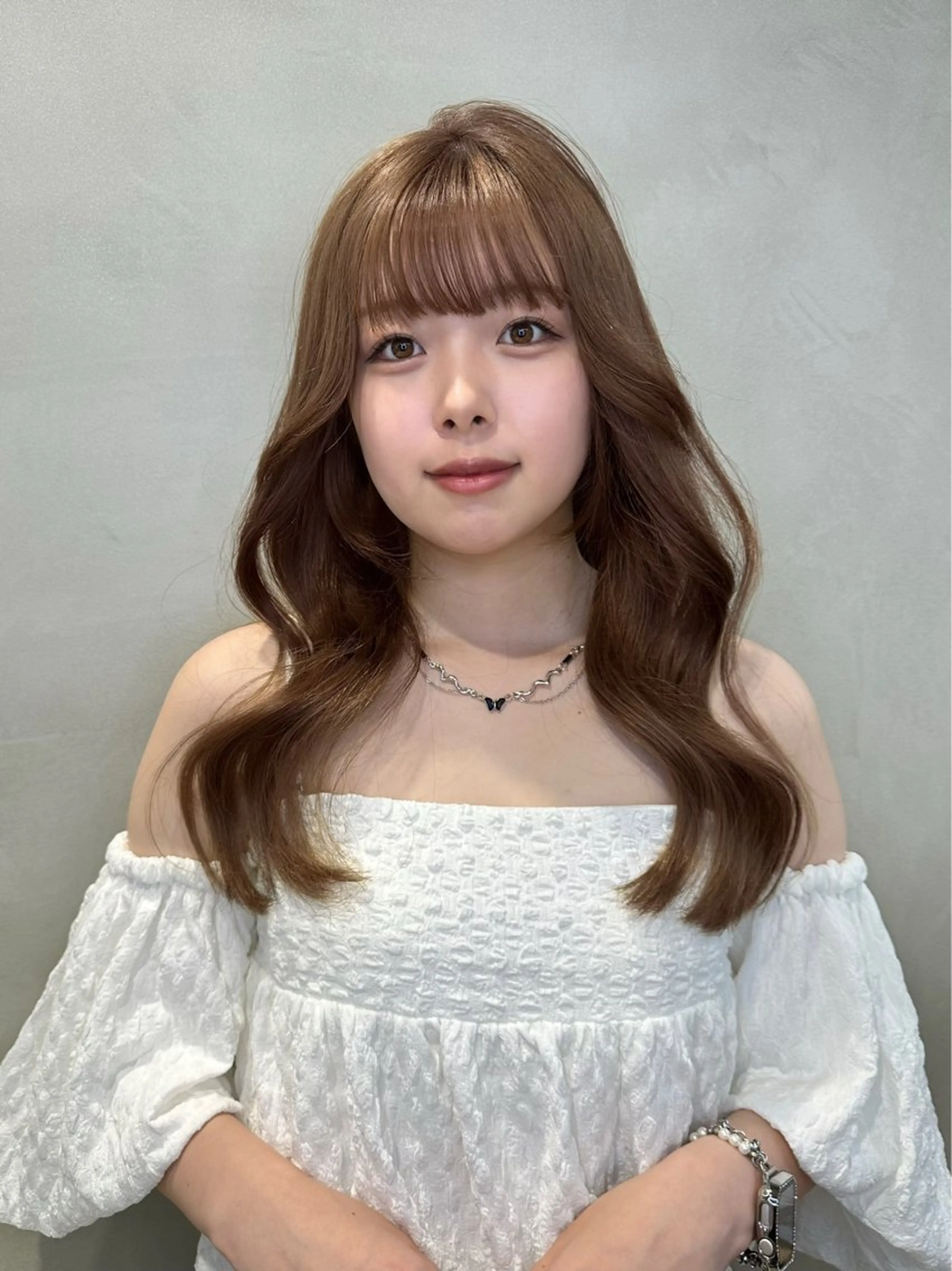 ロング カラー ヘアカラー トリートメント 縮毛矯正/IROHA 🌷るかのヘアスタイル