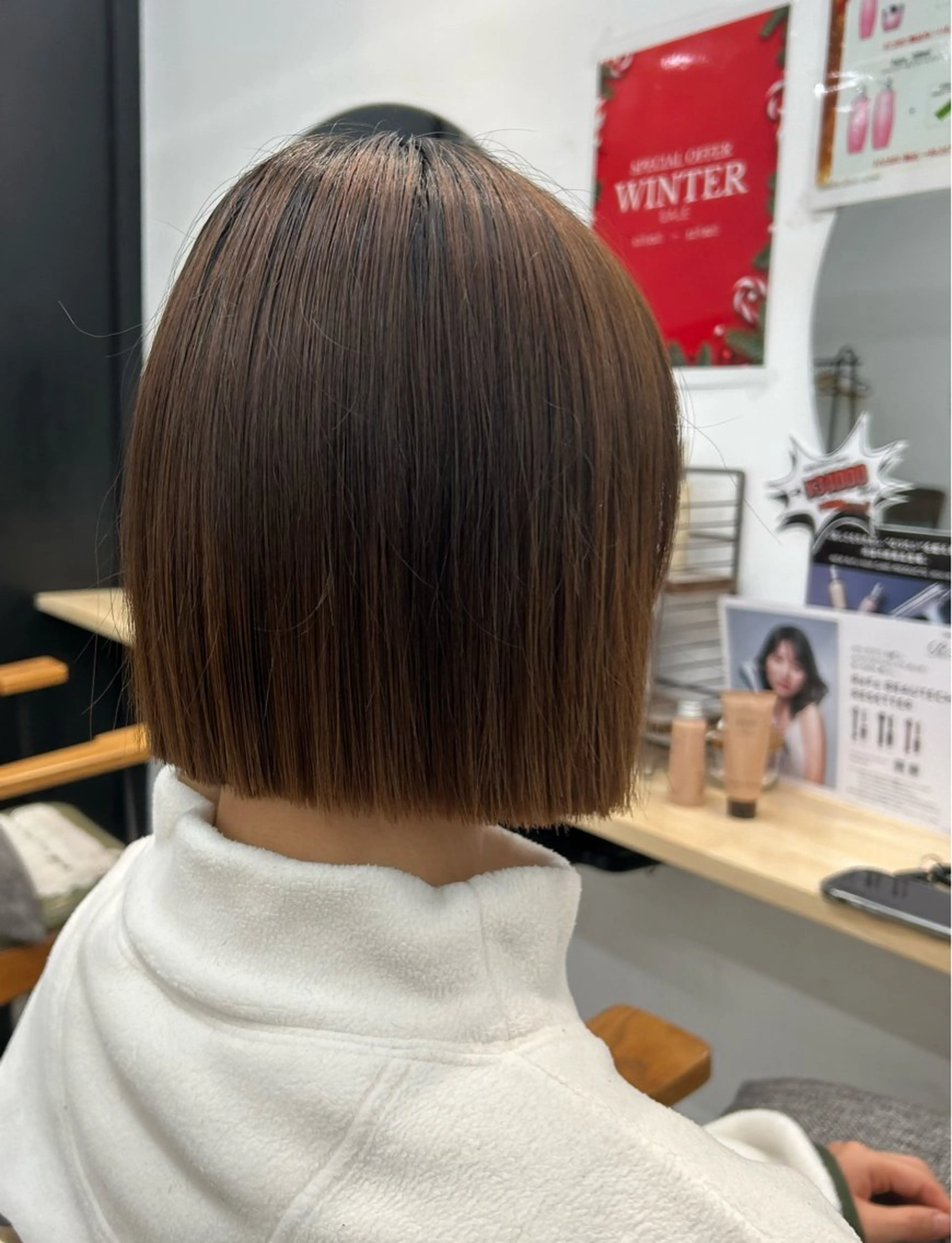 ミディアム ボブ shy  by branch所属・伊豆 由奈のヘアスタイル