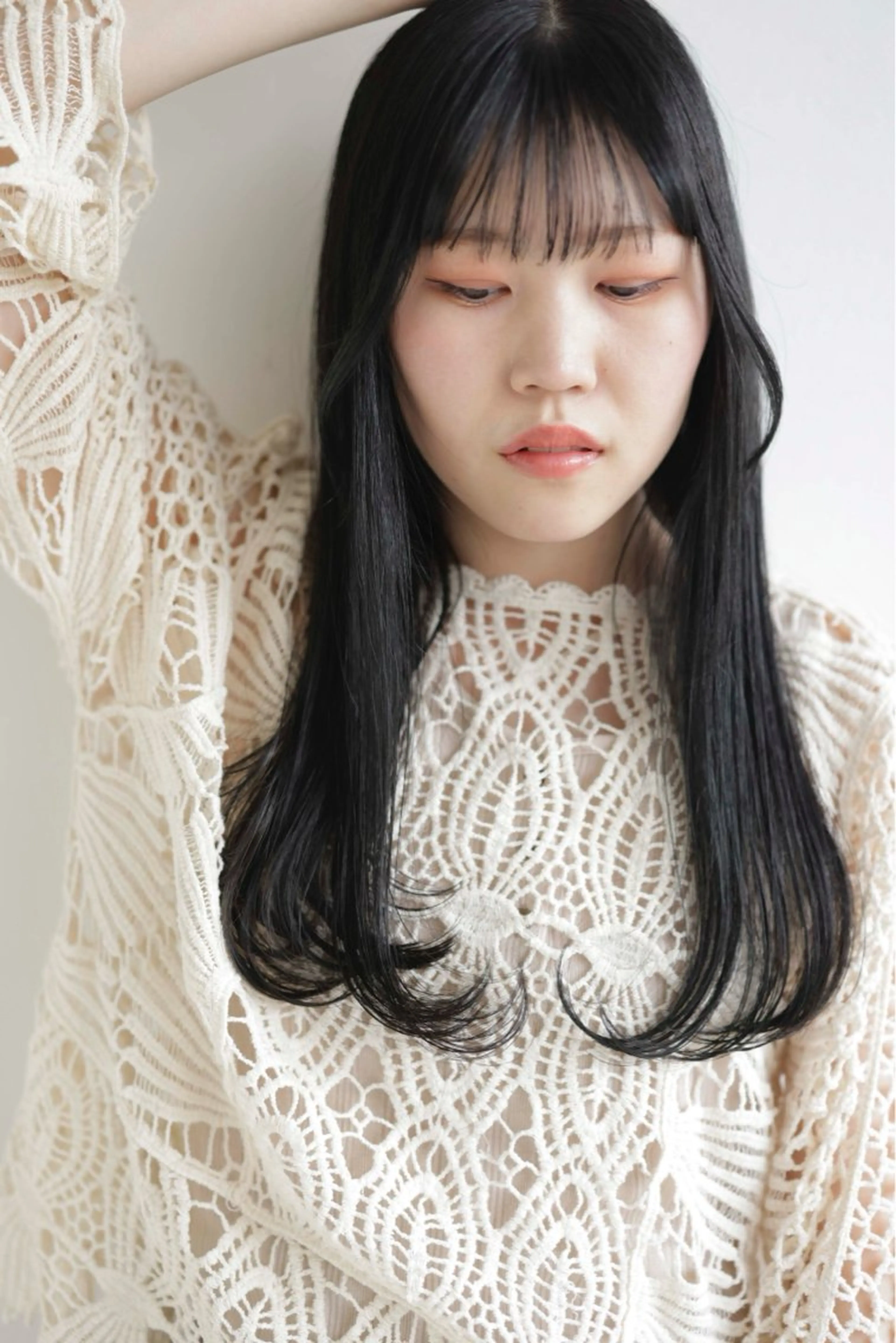 ロング パーマ 縮毛矯正 暖色カラー / minoriのヘアスタイル