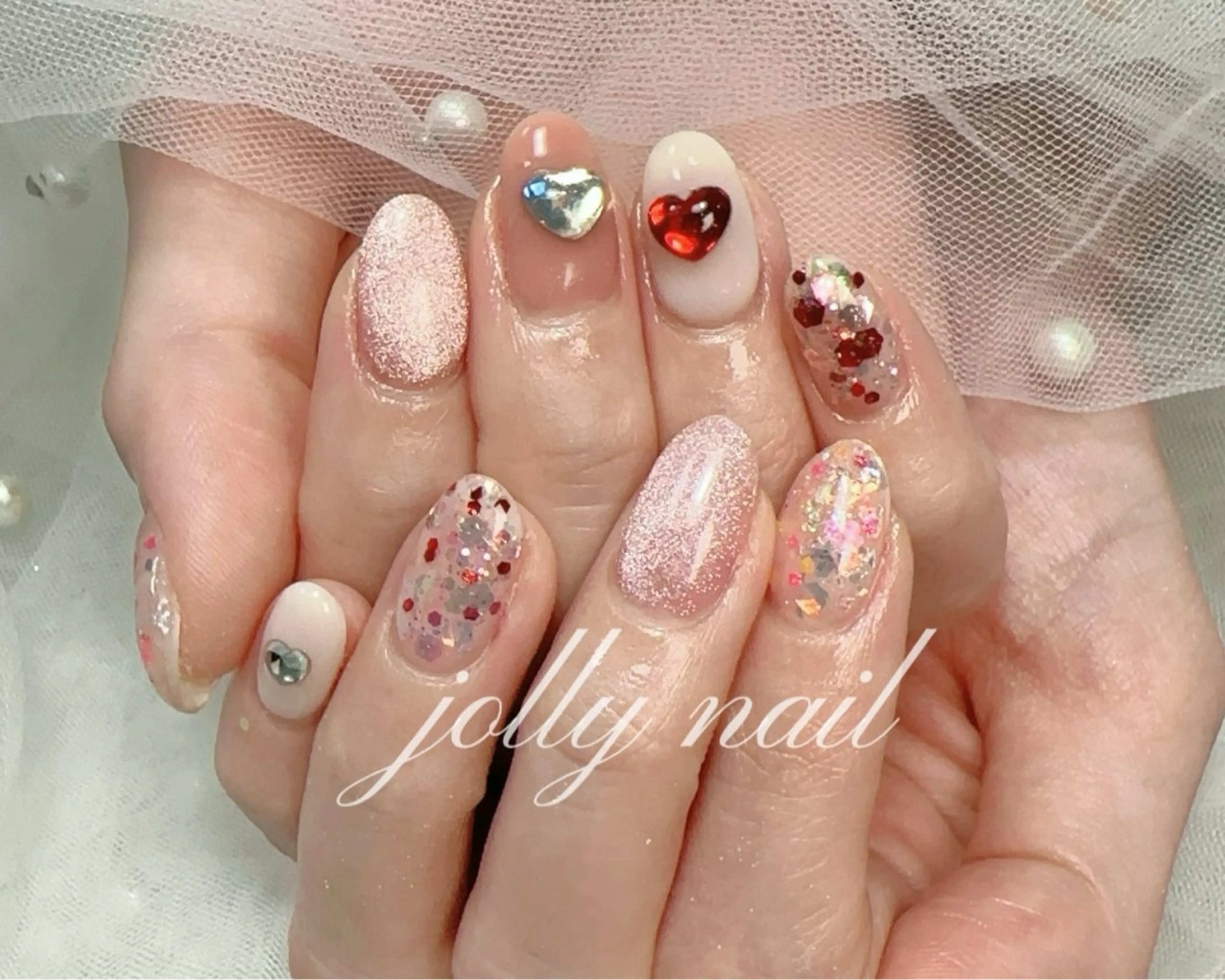ネイル ハンドネイル Gloss nail salonジェル&長さだし専門店所属・Meri💅ジェル& チップ長さだし専門のネイルデザイン