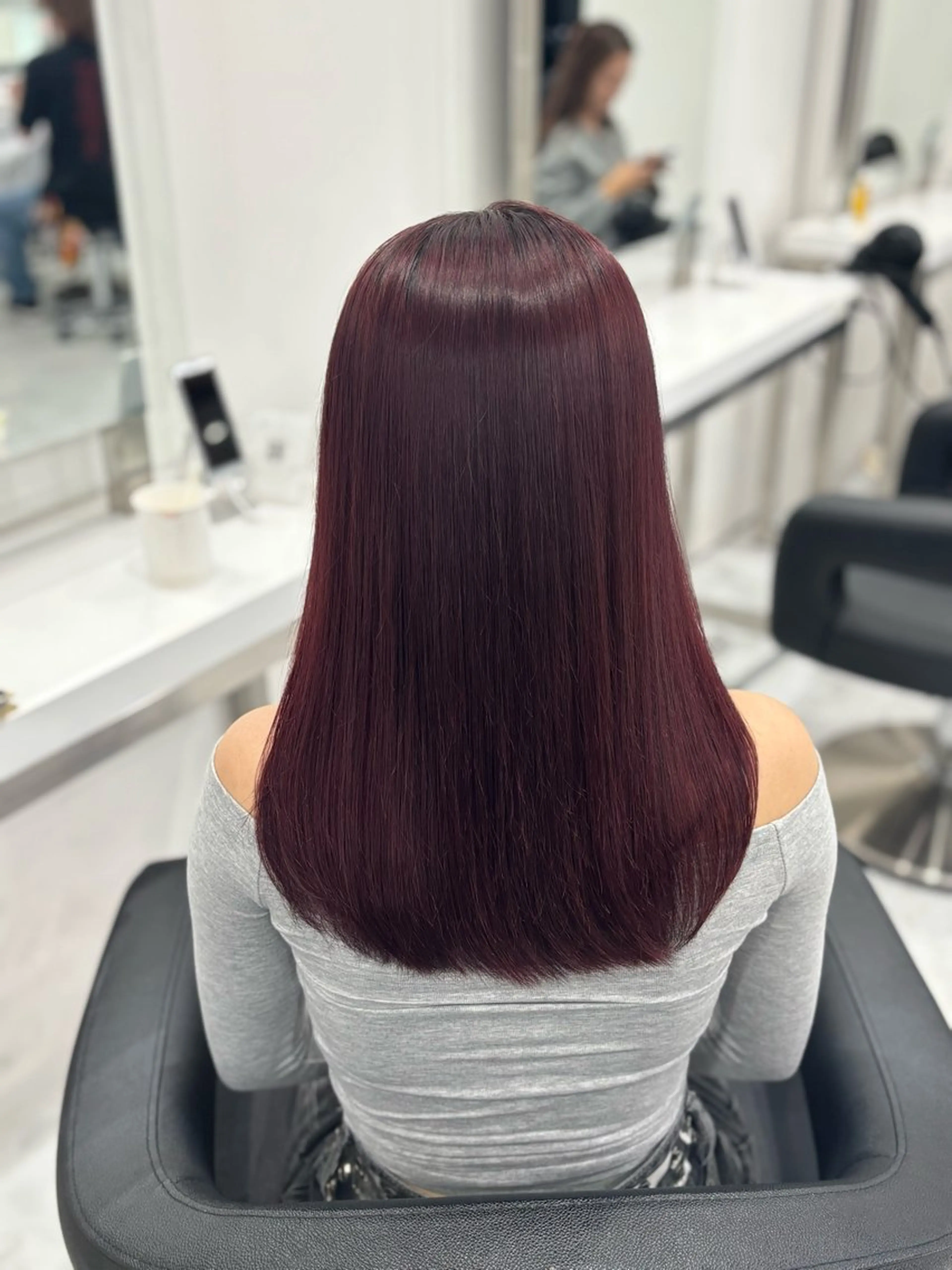 ロング ヘアカラー お洒落暖色 🍒AOI🍒のヘアスタイル